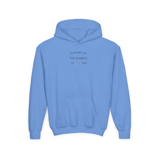 (Youth) Heavy Blend Hooded Sweatshirt - "The Sample Clothing Co. Collective" Design