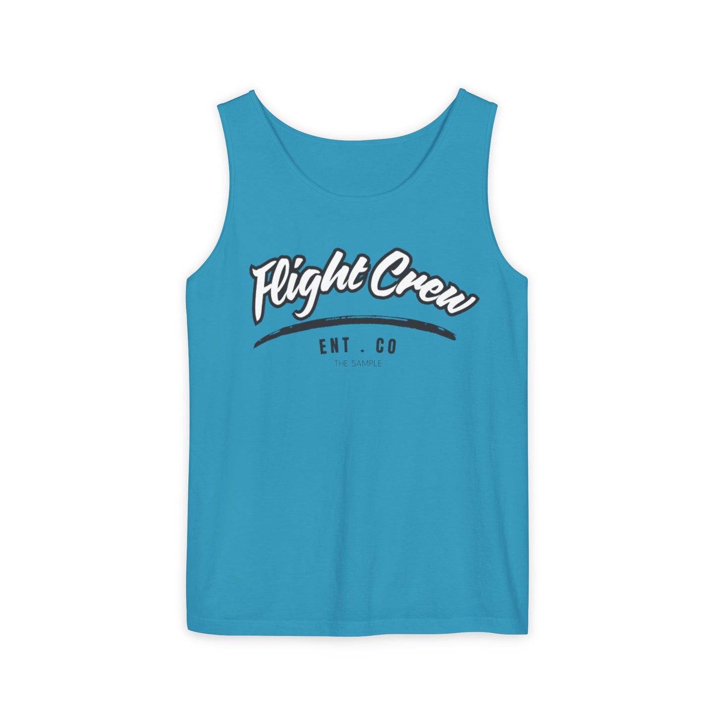 Unisex Garmented-Tank Top - "Flight Crew" Design