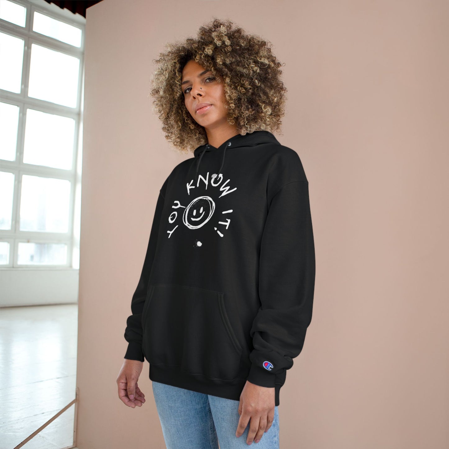 Champion Hoodie - 'You Know It!' Casual Sweatshirt for Everyday Comfort