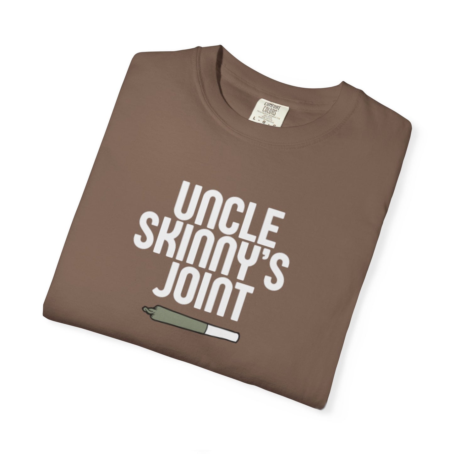 (Unisex) Comfortable Tee - “Uncle Skinny’s Joint” Design
