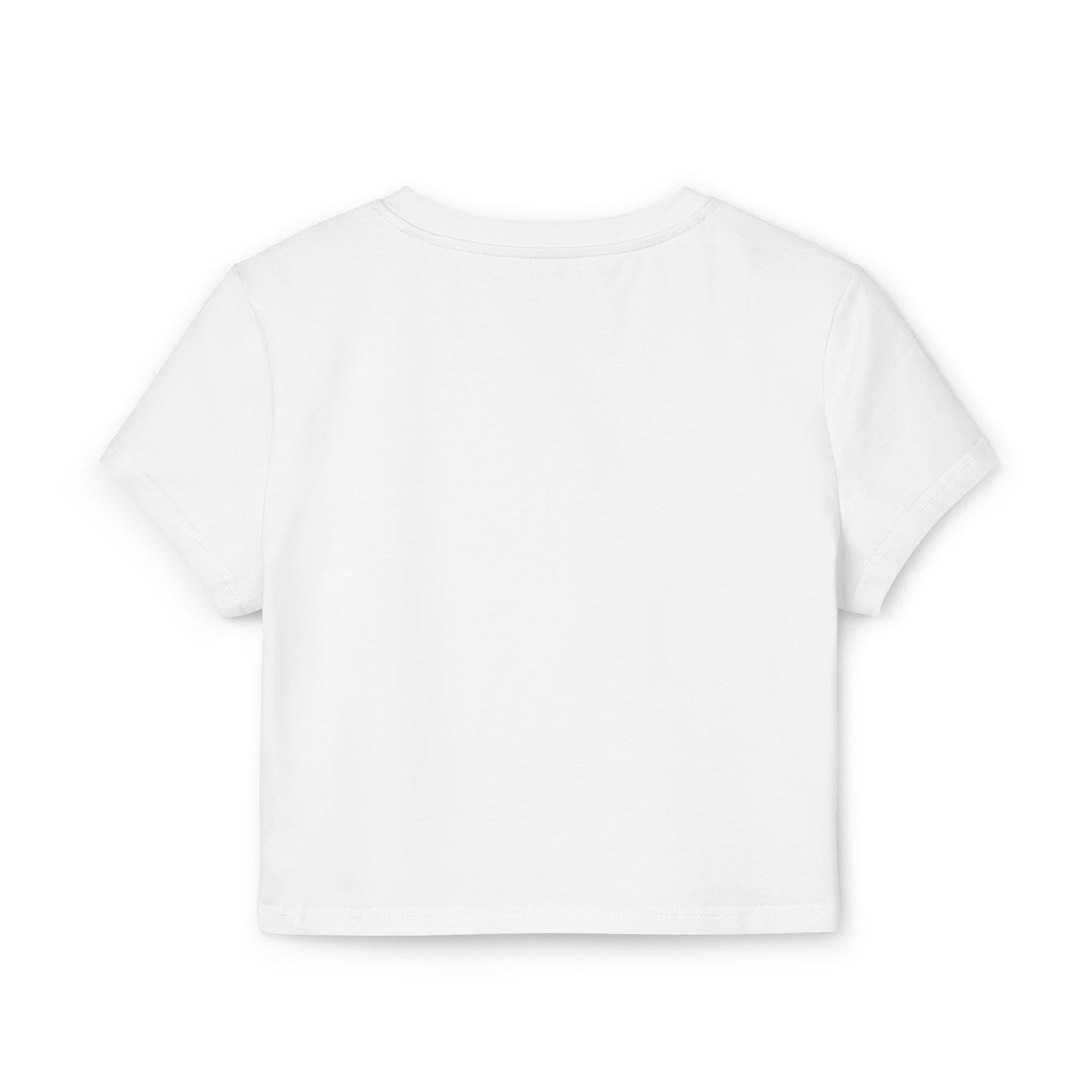 Women's Cropped Baby Tee - "Flight Crew" Design