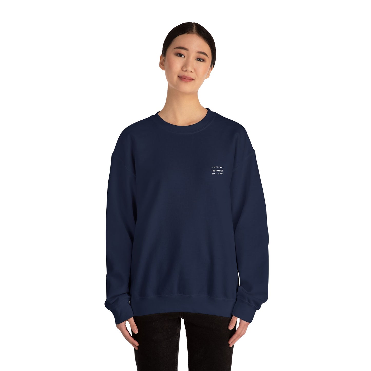 Crewneck Sweatshirt - “The Sample Clothing Co.” Design
