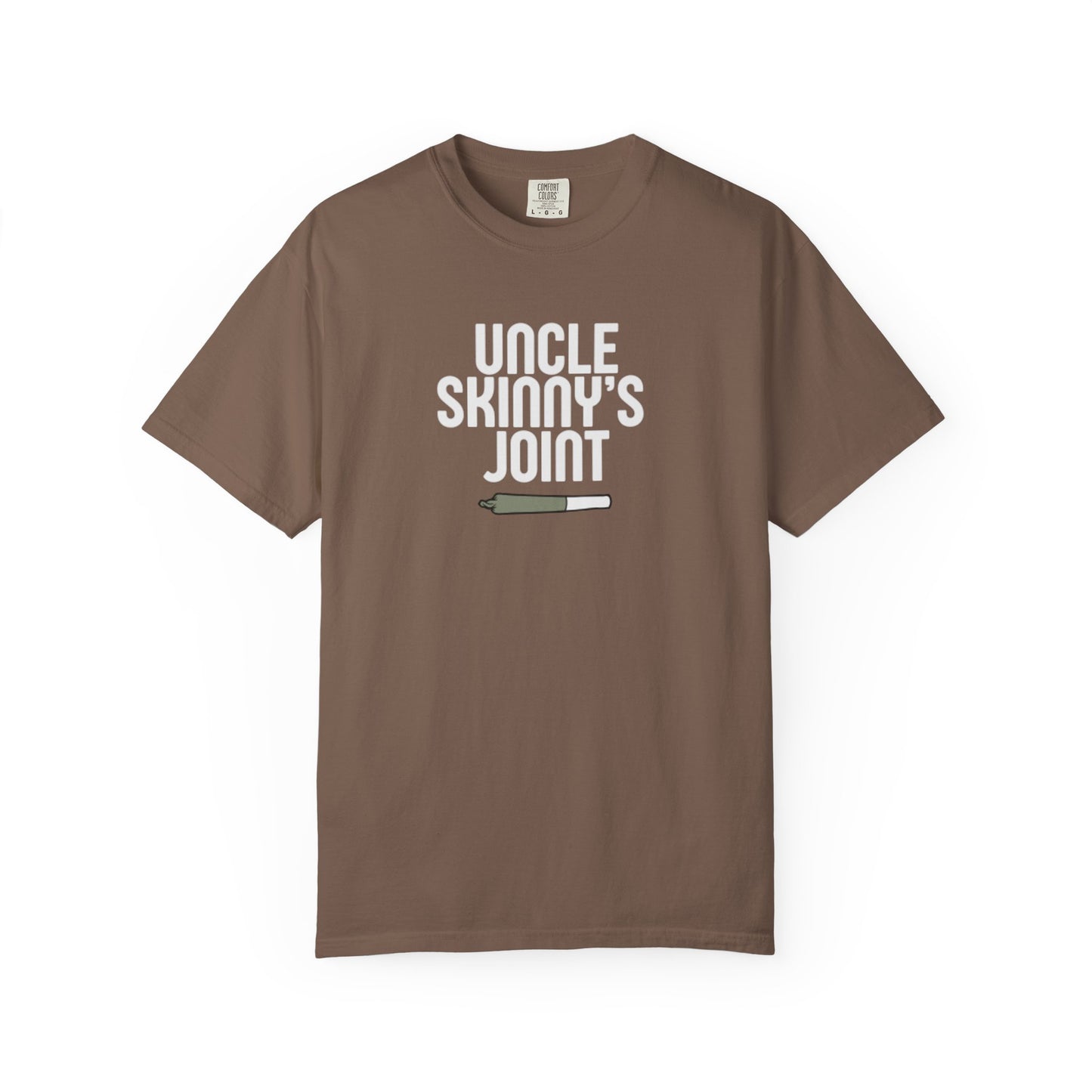 (Unisex) Comfortable Tee - “Uncle Skinny’s Joint” Design