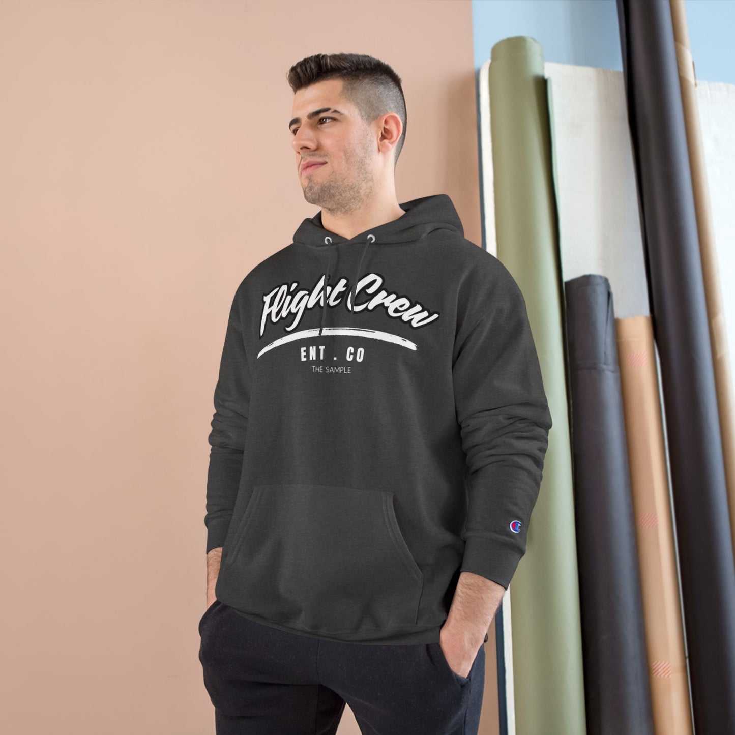 Champion Hoodie - "Flight Crew" Design