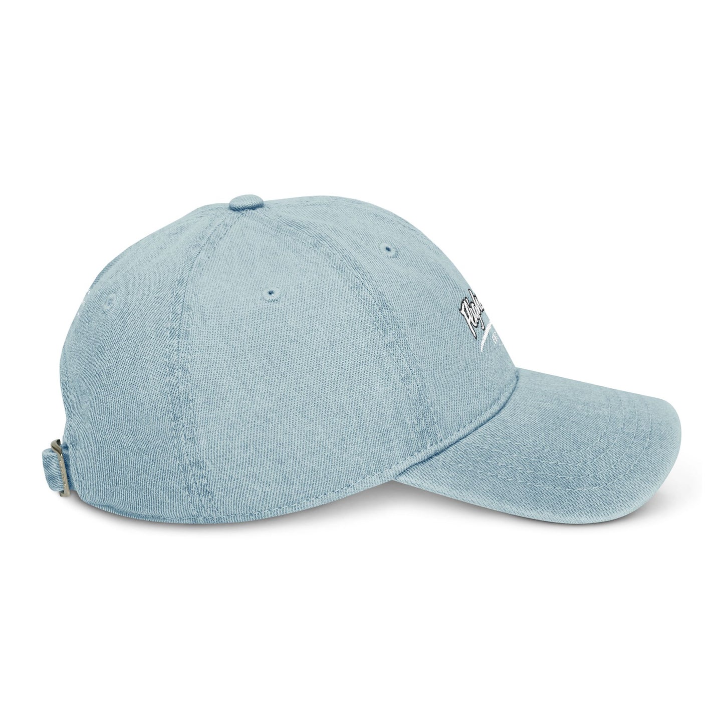 Unisex Embroidered Denim Hat - “Flight Crew ENT” Design