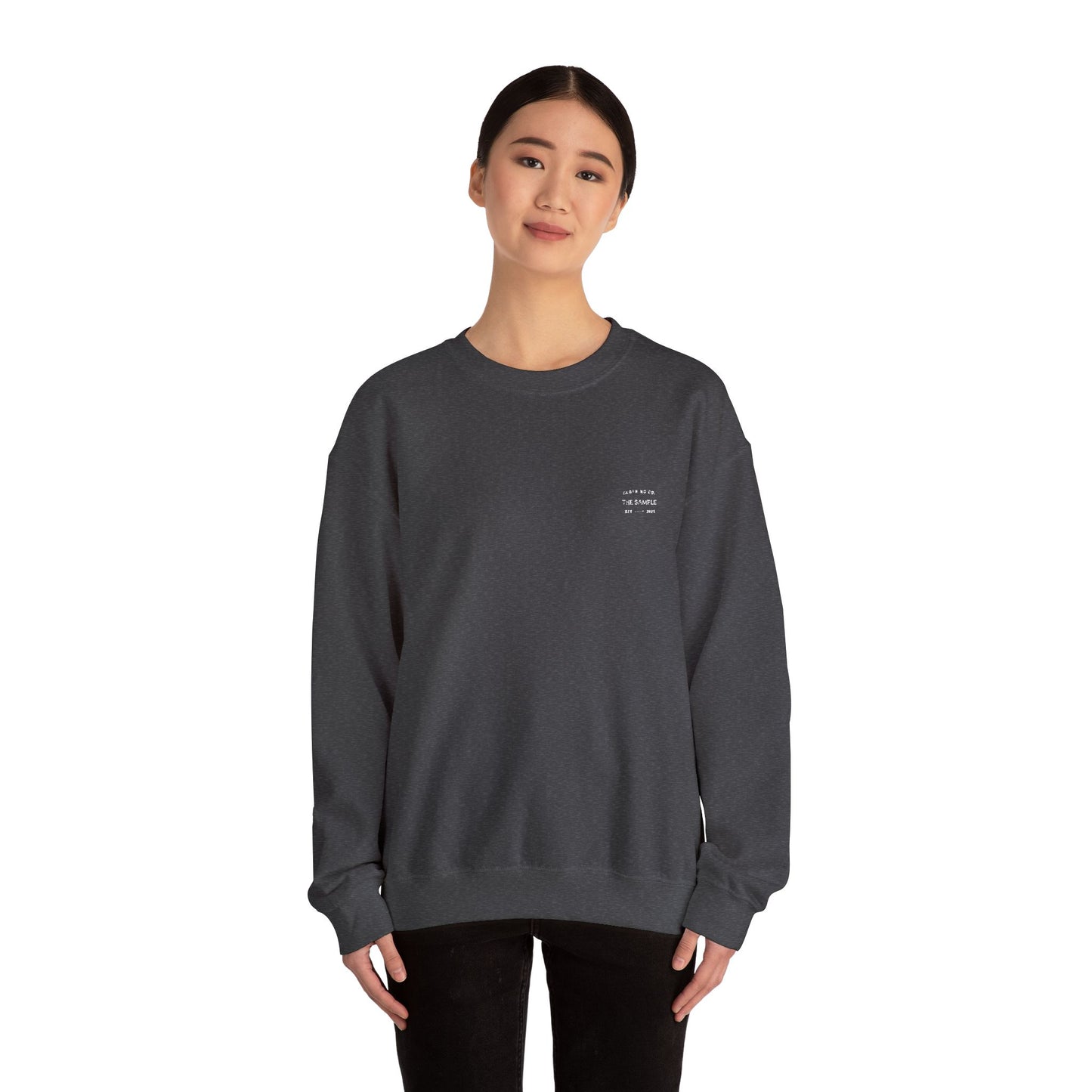 Crewneck Sweatshirt - “The Sample Clothing Co.” Design