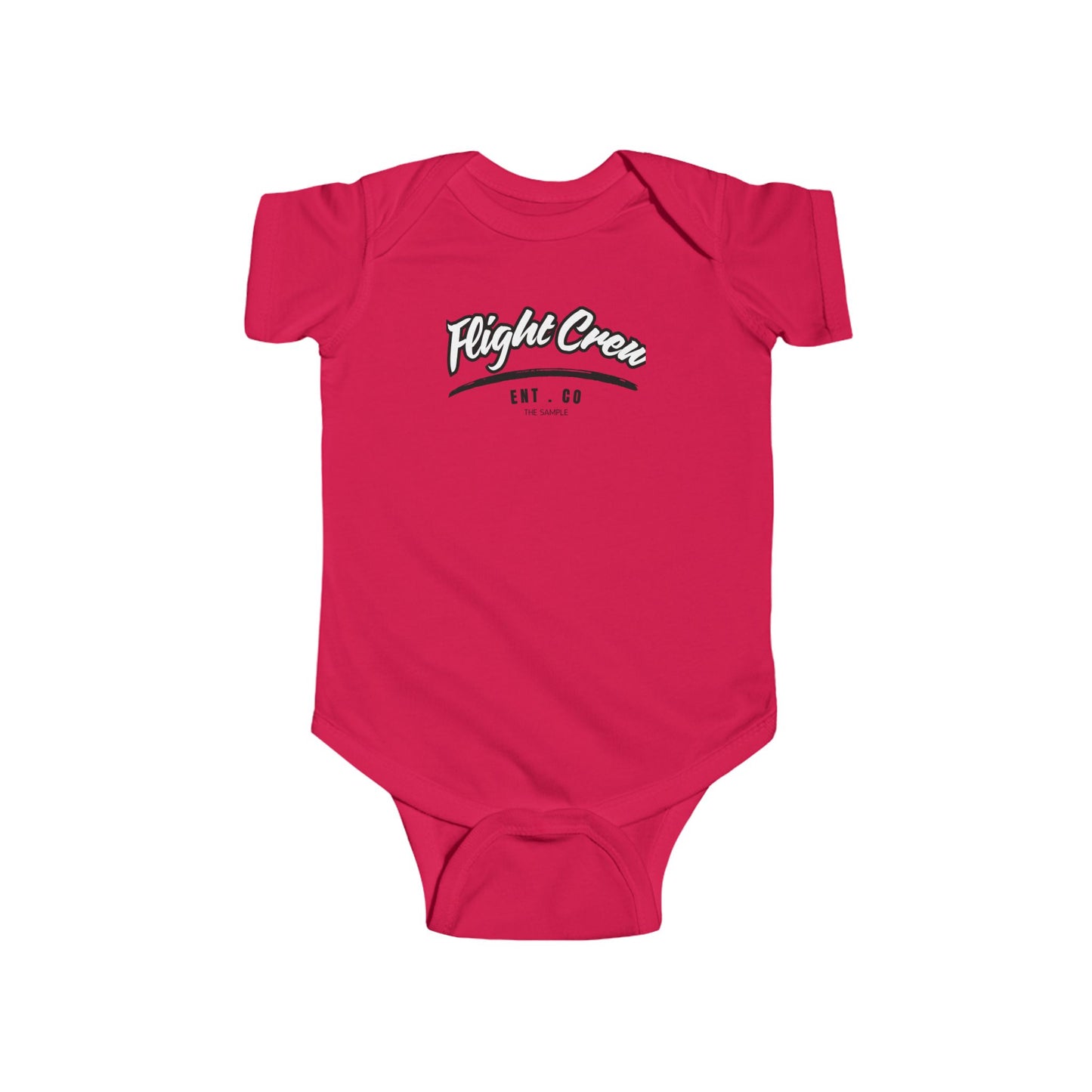 Cute Infant Bodysuit - "Flight Crew" Design
