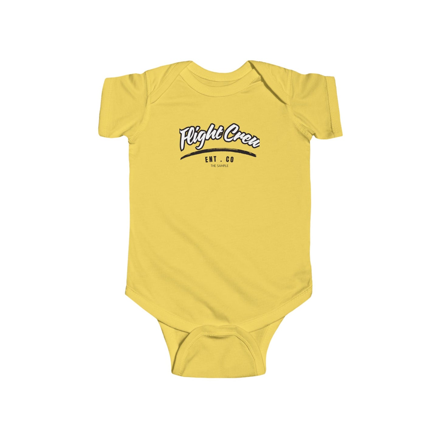 Cute Infant Bodysuit - "Flight Crew" Design