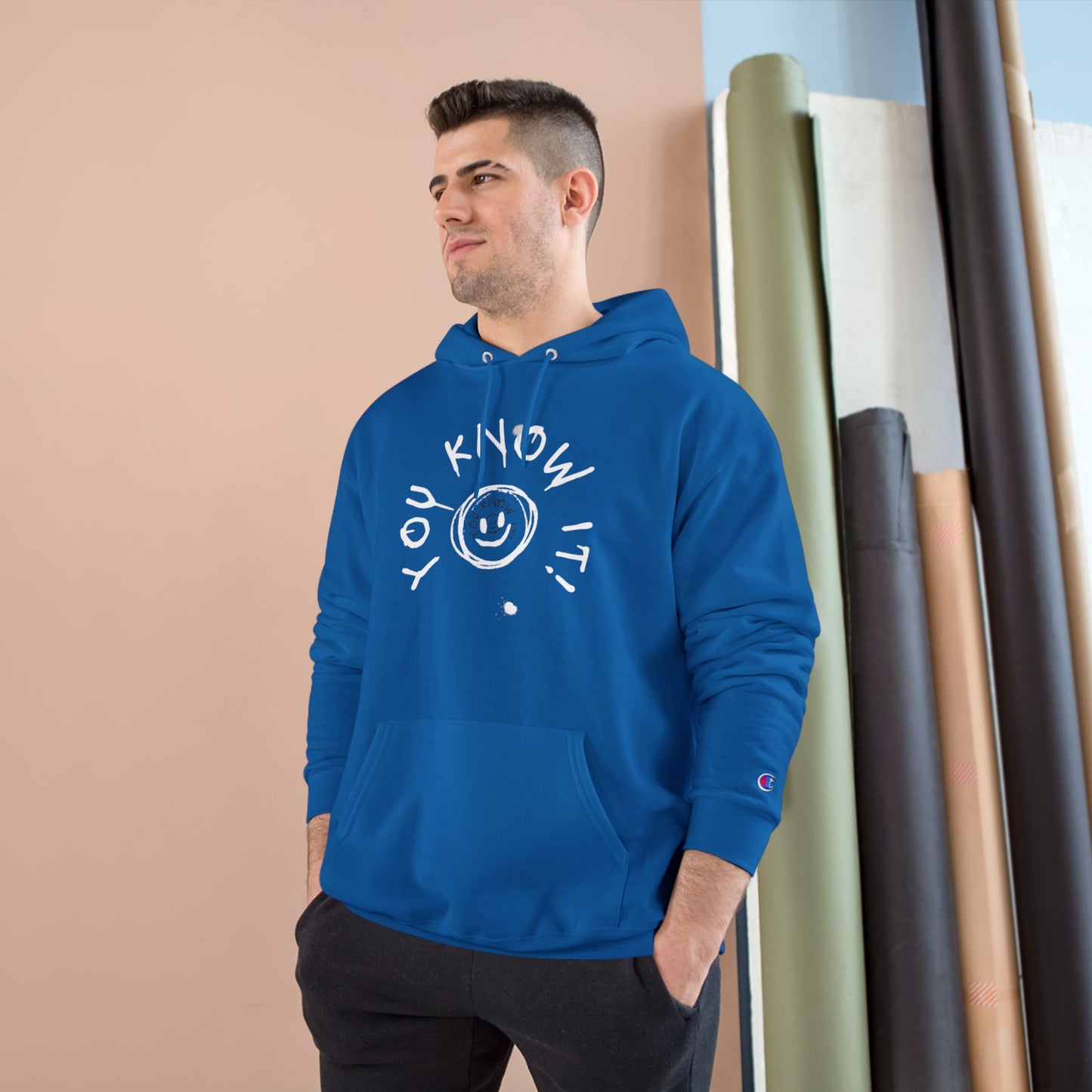 Champion Hoodie - 'You Know It!' Casual Sweatshirt for Everyday Comfort