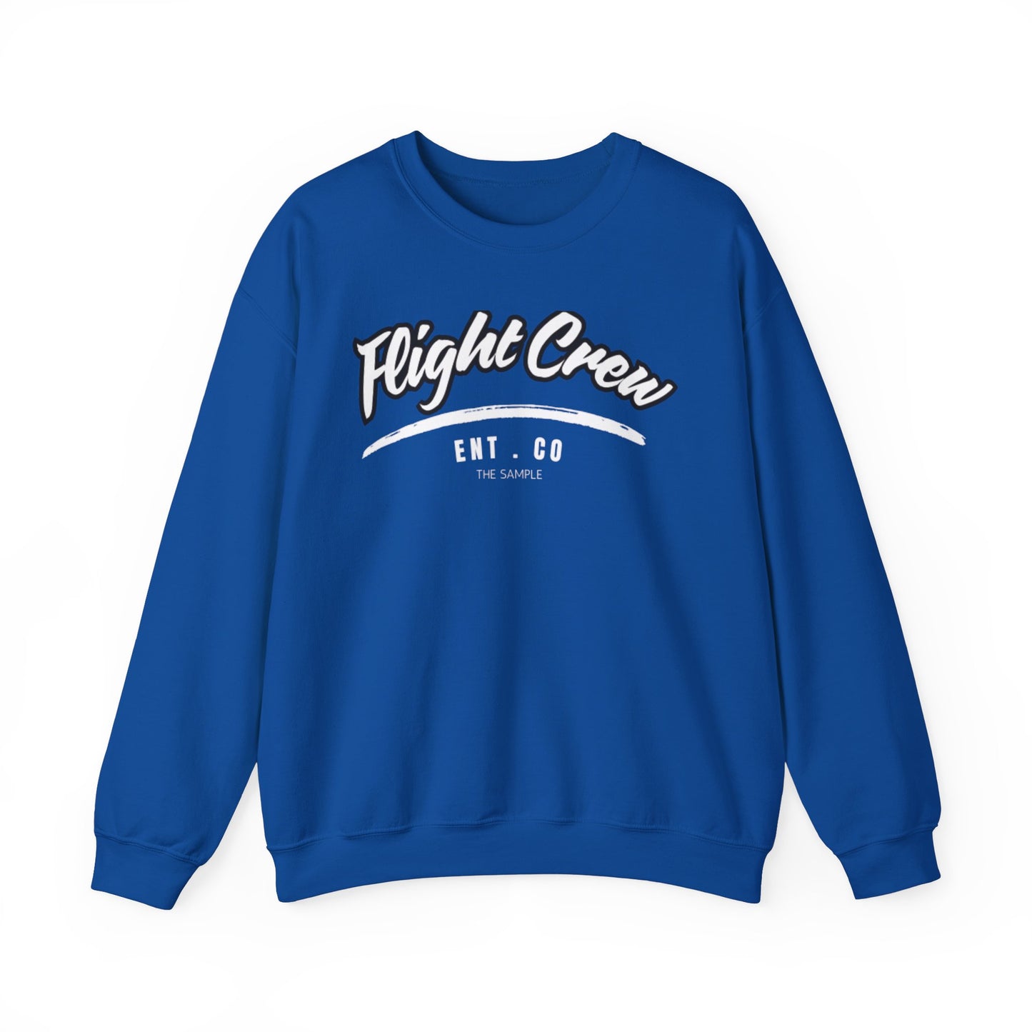 Unisex Heavy Blend™ Crewneck Sweatshirt - "Flight Crew" Design
