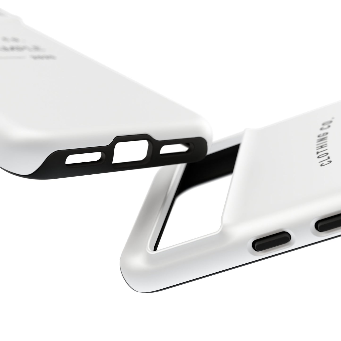 Durable Phone Case - “The Sample Clothing Co.” Design