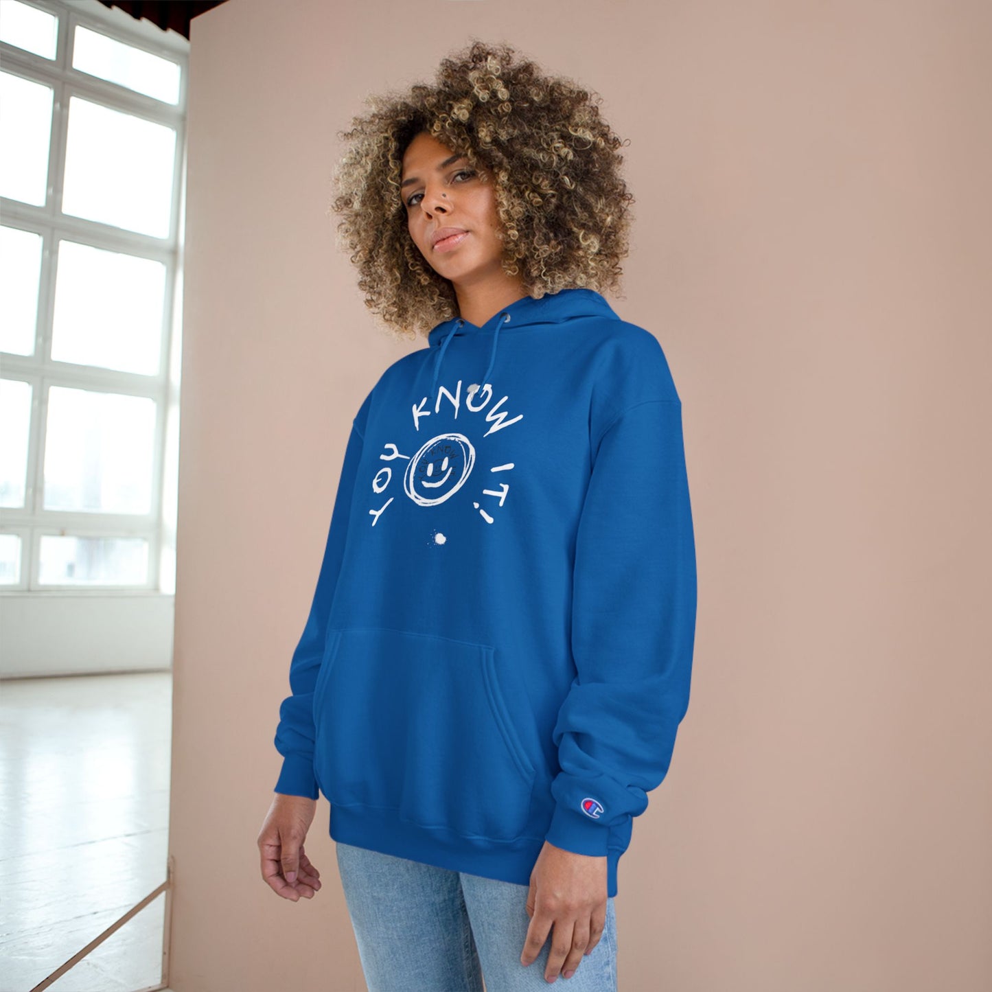 Champion Hoodie - 'You Know It!' Casual Sweatshirt for Everyday Comfort