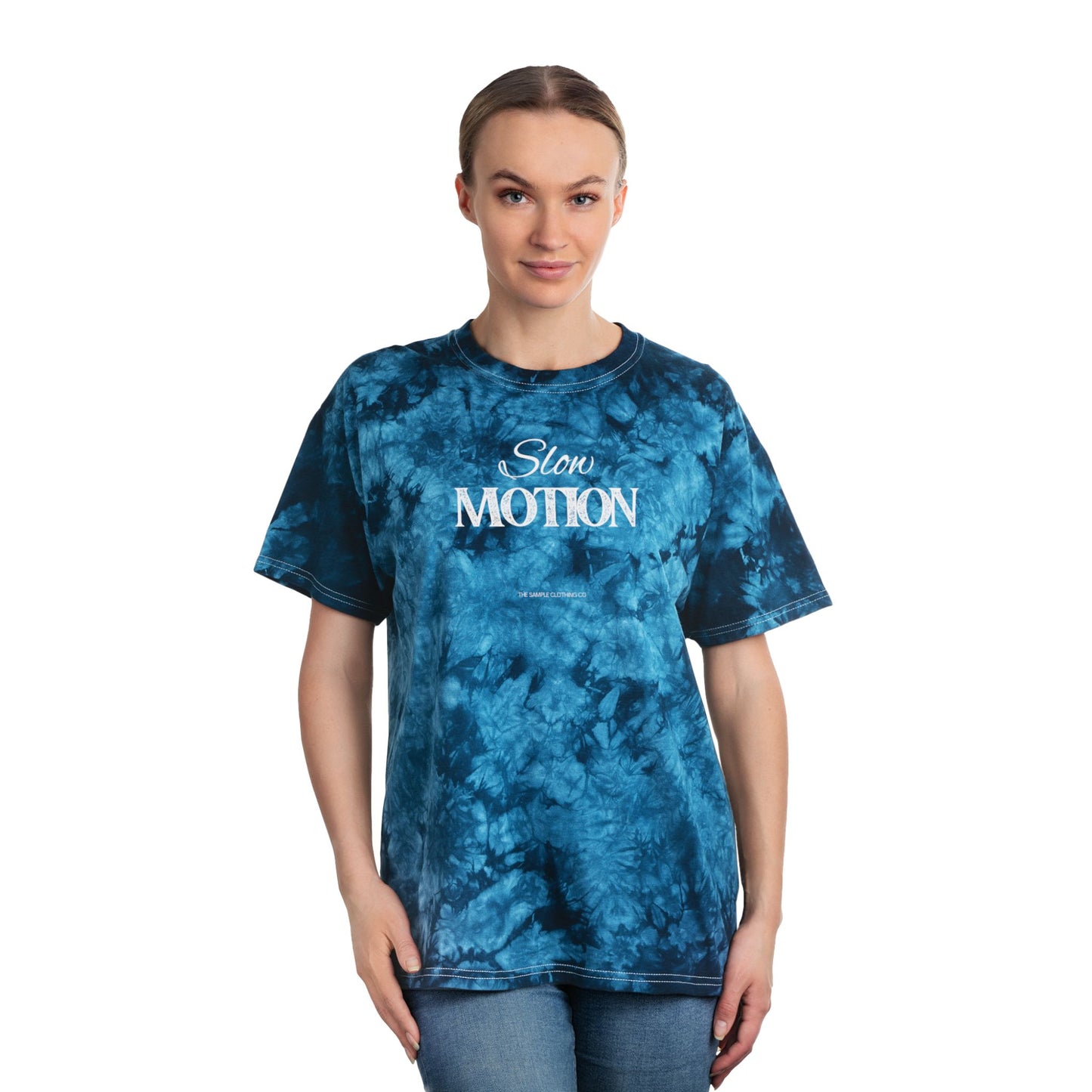 (Unisex) Tie-Dye Tee - “Slow Motion” Design