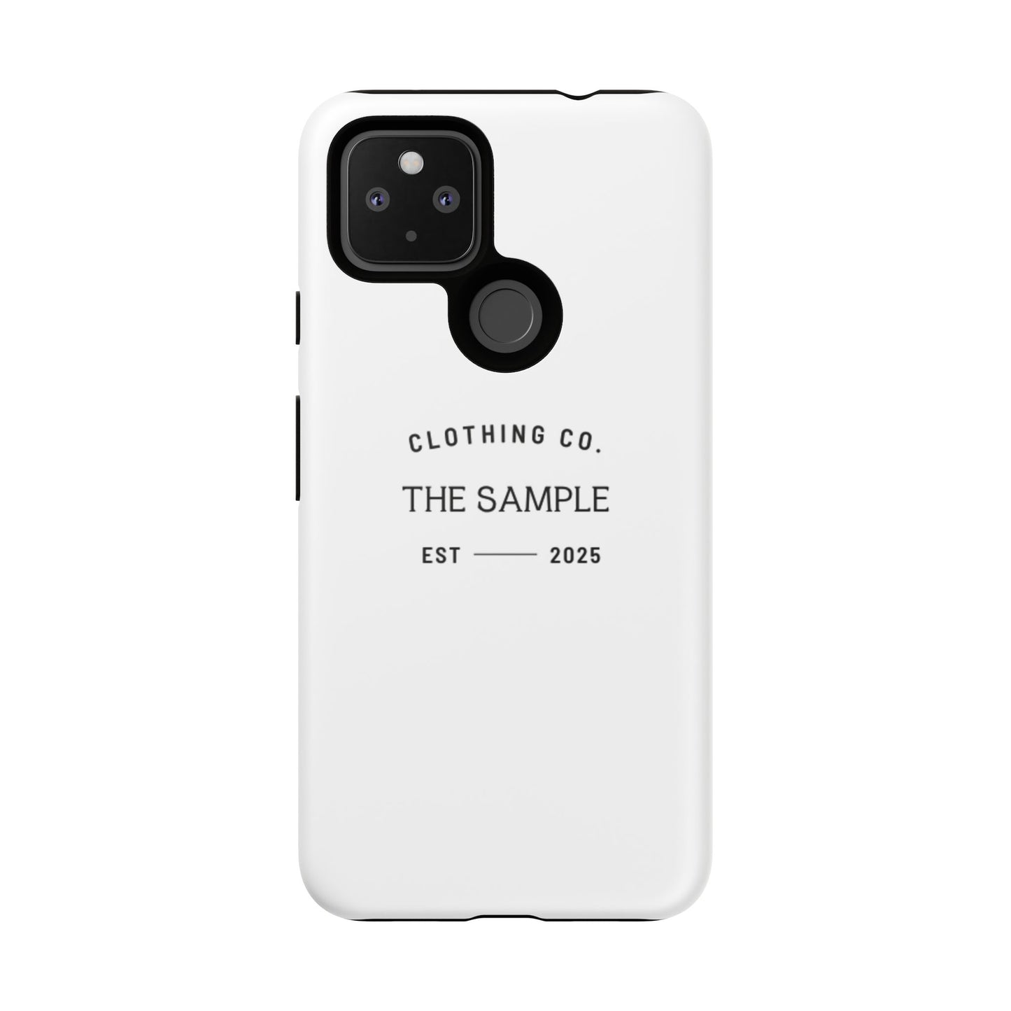 Durable Phone Case - “The Sample Clothing Co.” Design