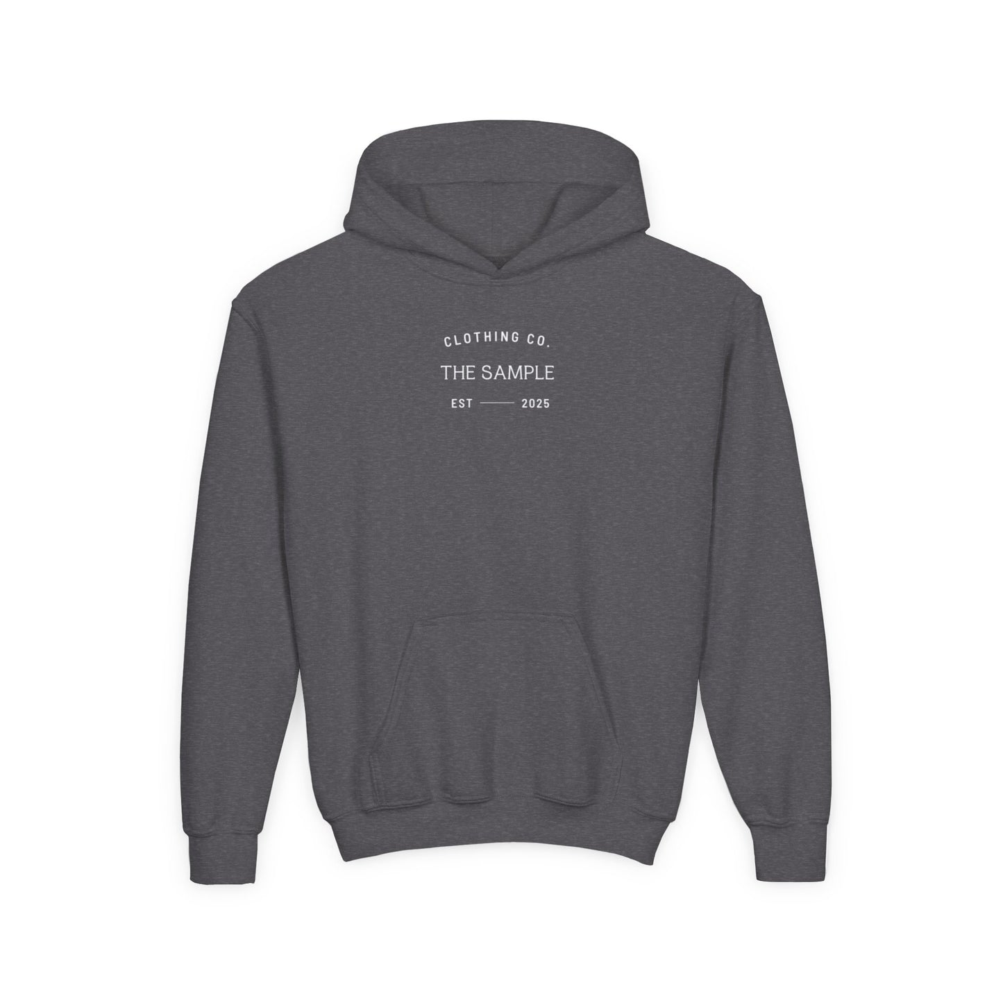 (Youth) Heavy Blend Hooded Sweatshirt - "Flight Crew" Design
