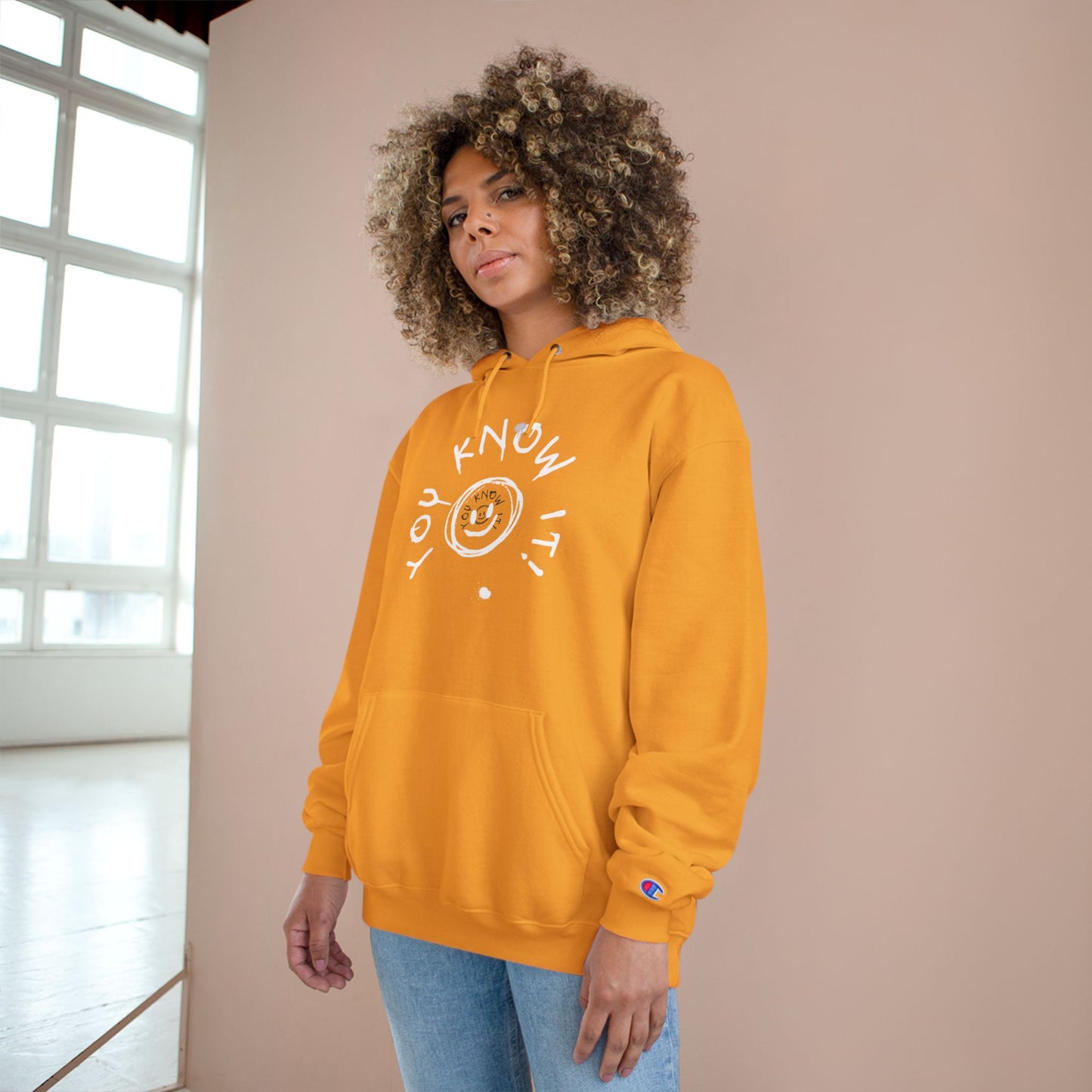 Champion Hoodie - 'You Know It!' Casual Sweatshirt for Everyday Comfort