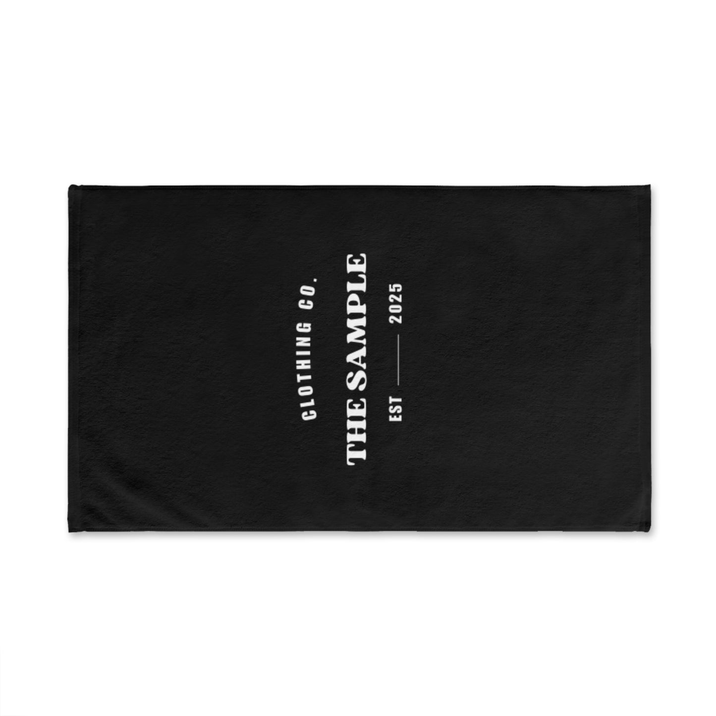 Black Hand Towel - "The Sample Clothing Co. Collective" Design