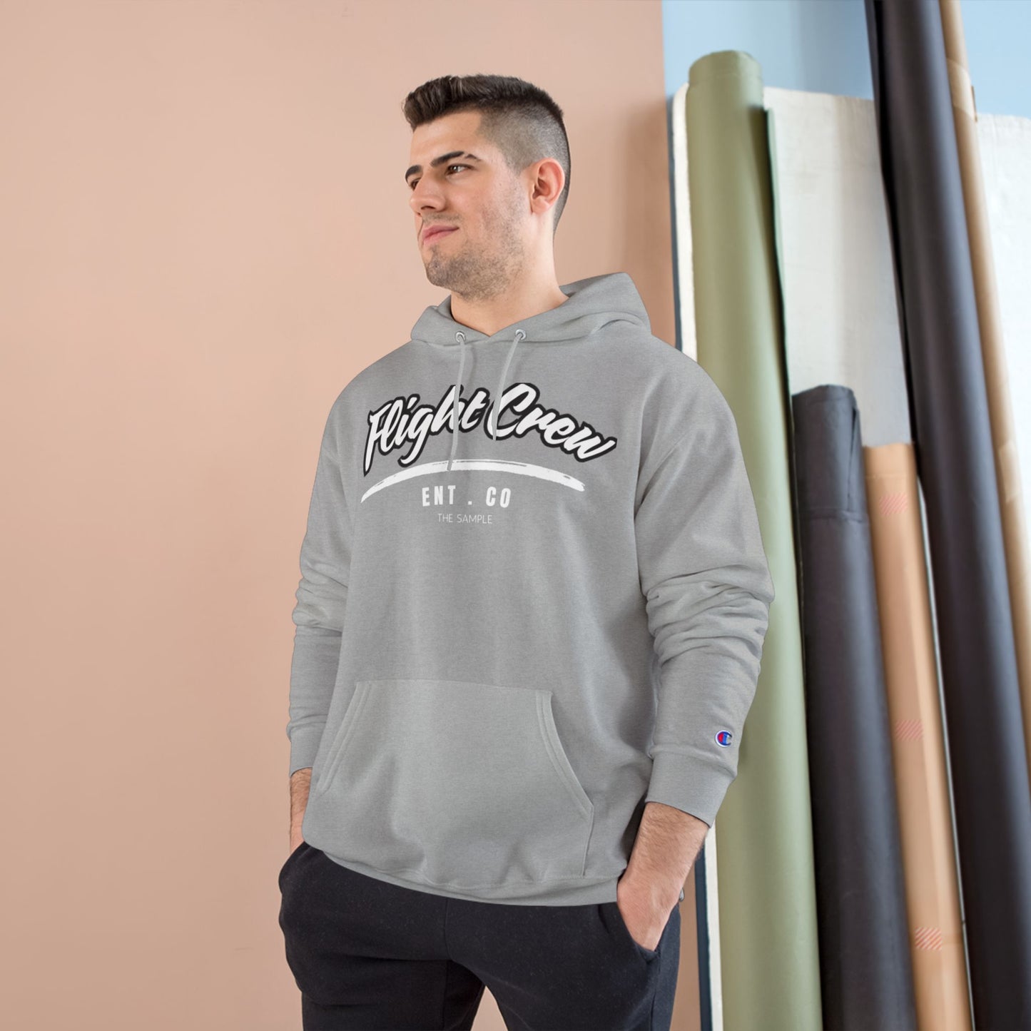 Champion Hoodie - "Flight Crew" Design