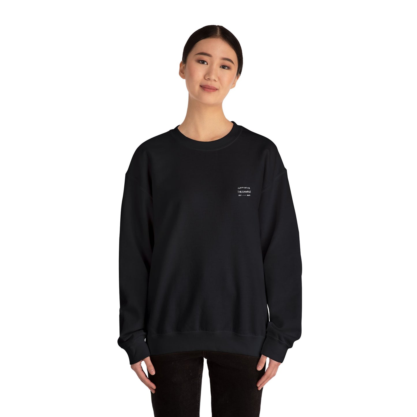 Crewneck Sweatshirt - “The Sample Clothing Co.” Design