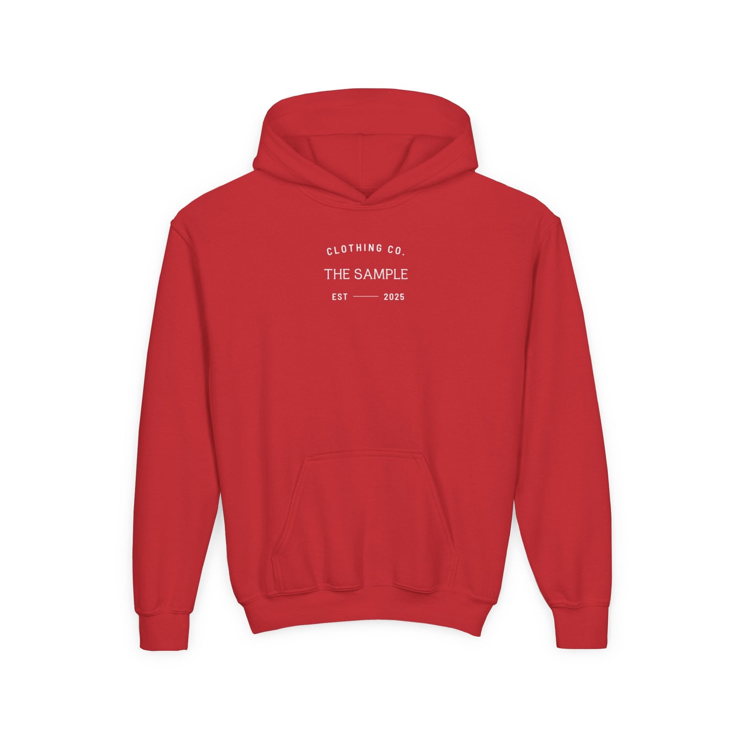 (Youth) Heavy Blend Hooded Sweatshirt - "Flight Crew" Design