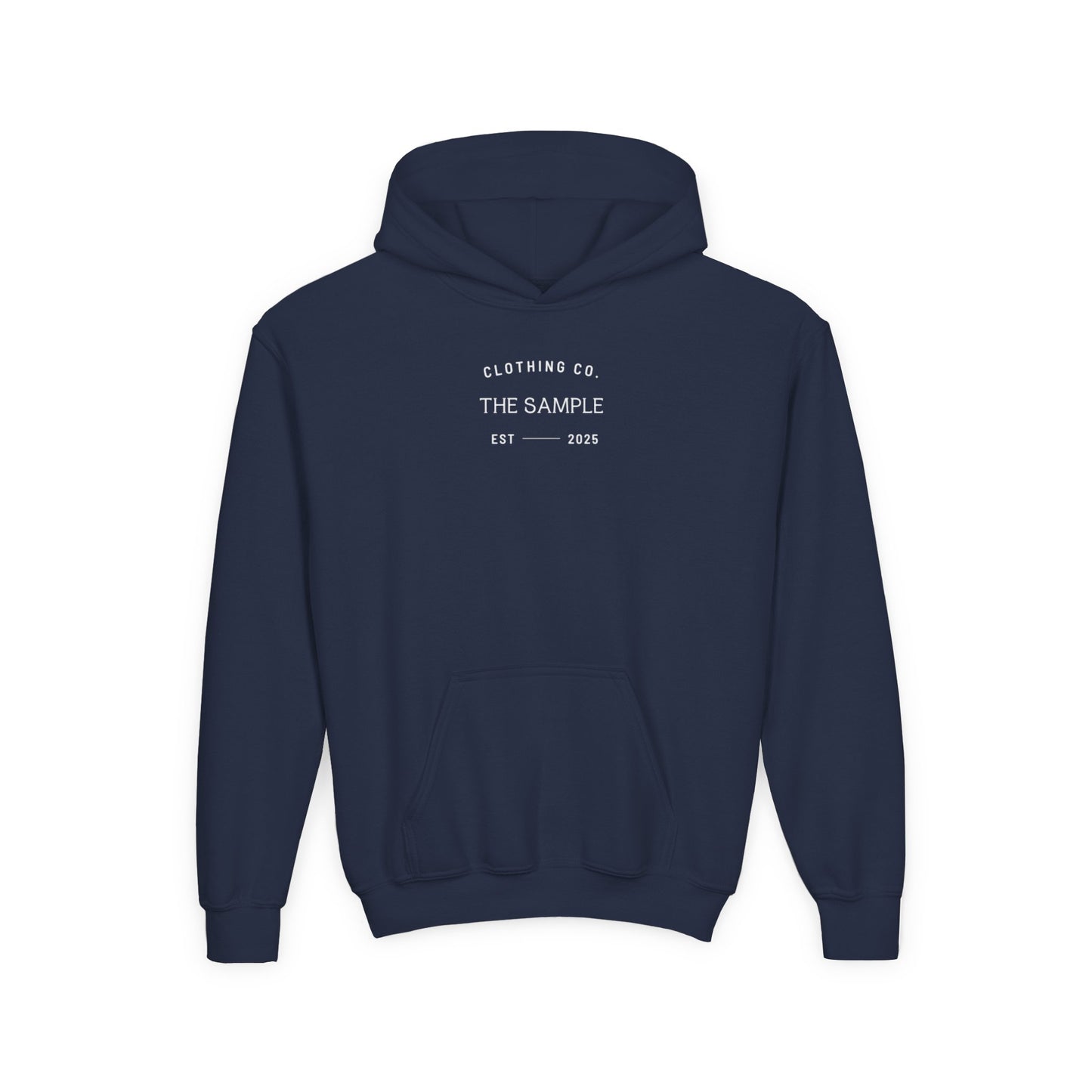 (Youth) Heavy Blend Hooded Sweatshirt - "Flight Crew" Design
