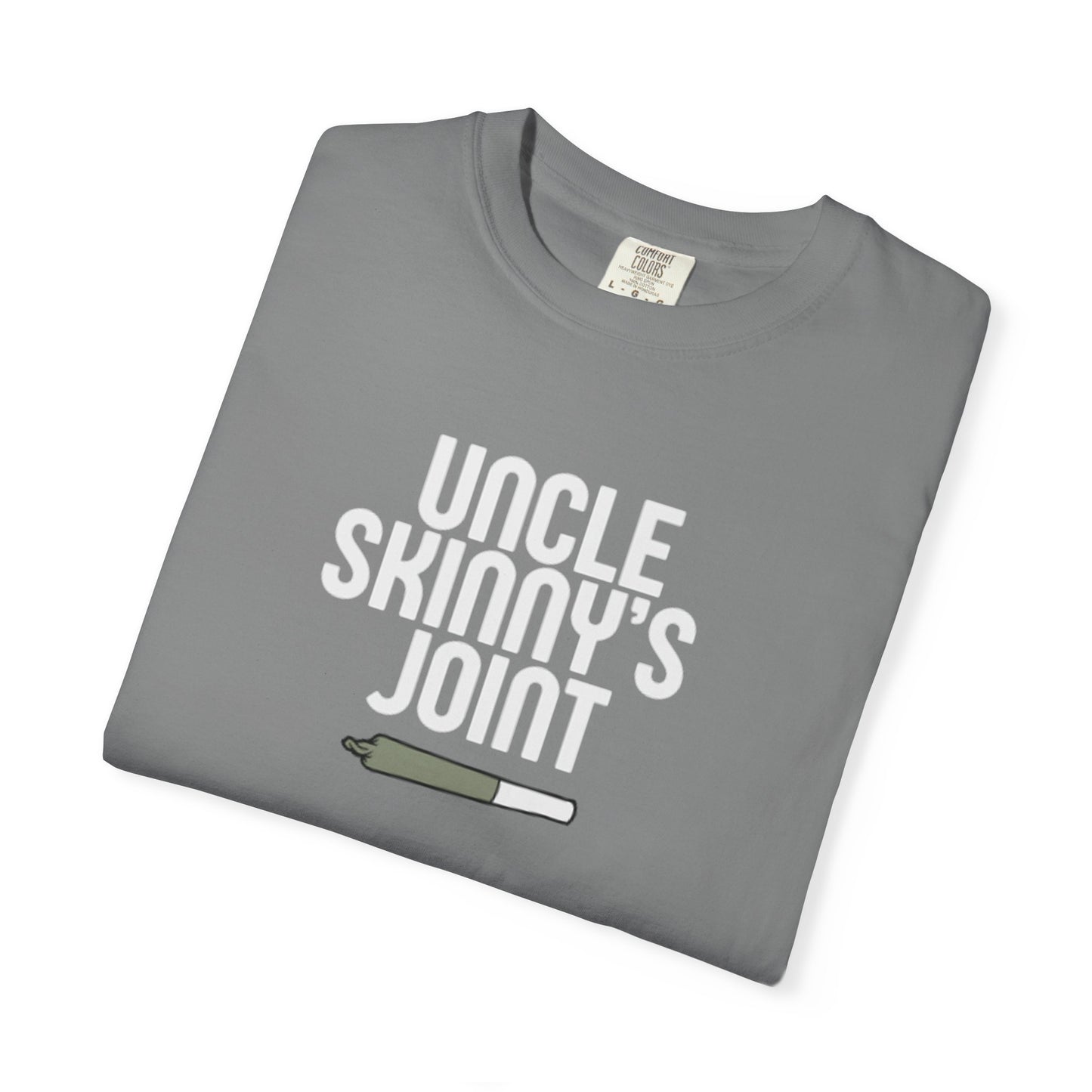 (Unisex) Comfortable Tee - “Uncle Skinny’s Joint” Design