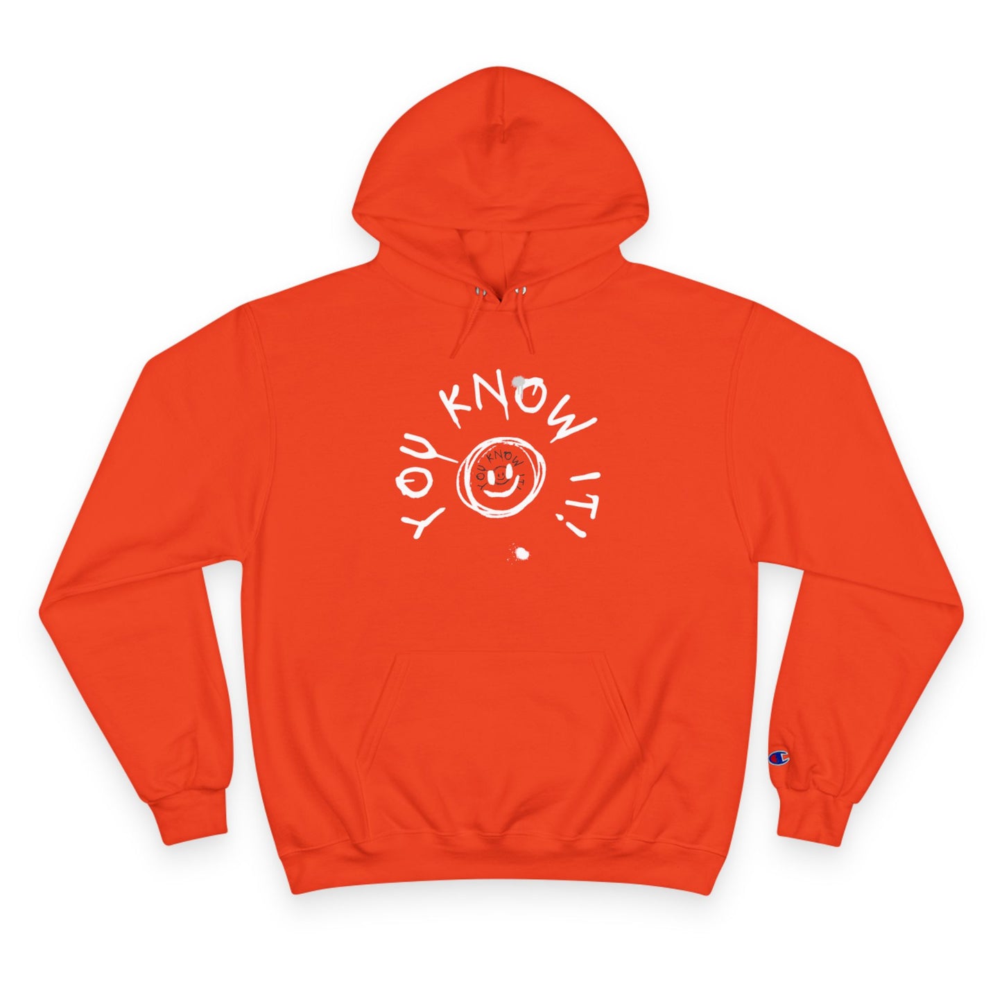 Champion Hoodie - 'You Know It!' Casual Sweatshirt for Everyday Comfort
