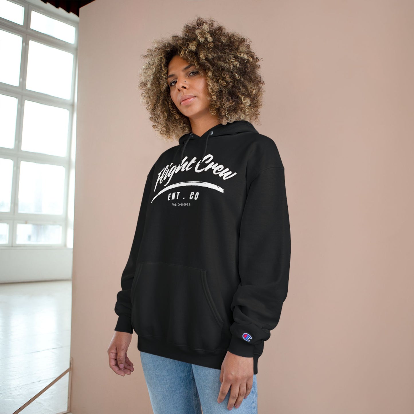 Champion Hoodie - "Flight Crew" Design