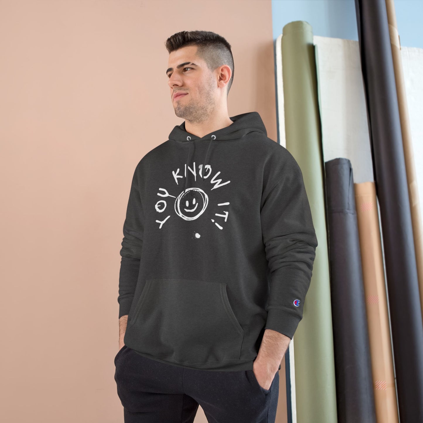 Champion Hoodie - 'You Know It!' Casual Sweatshirt for Everyday Comfort