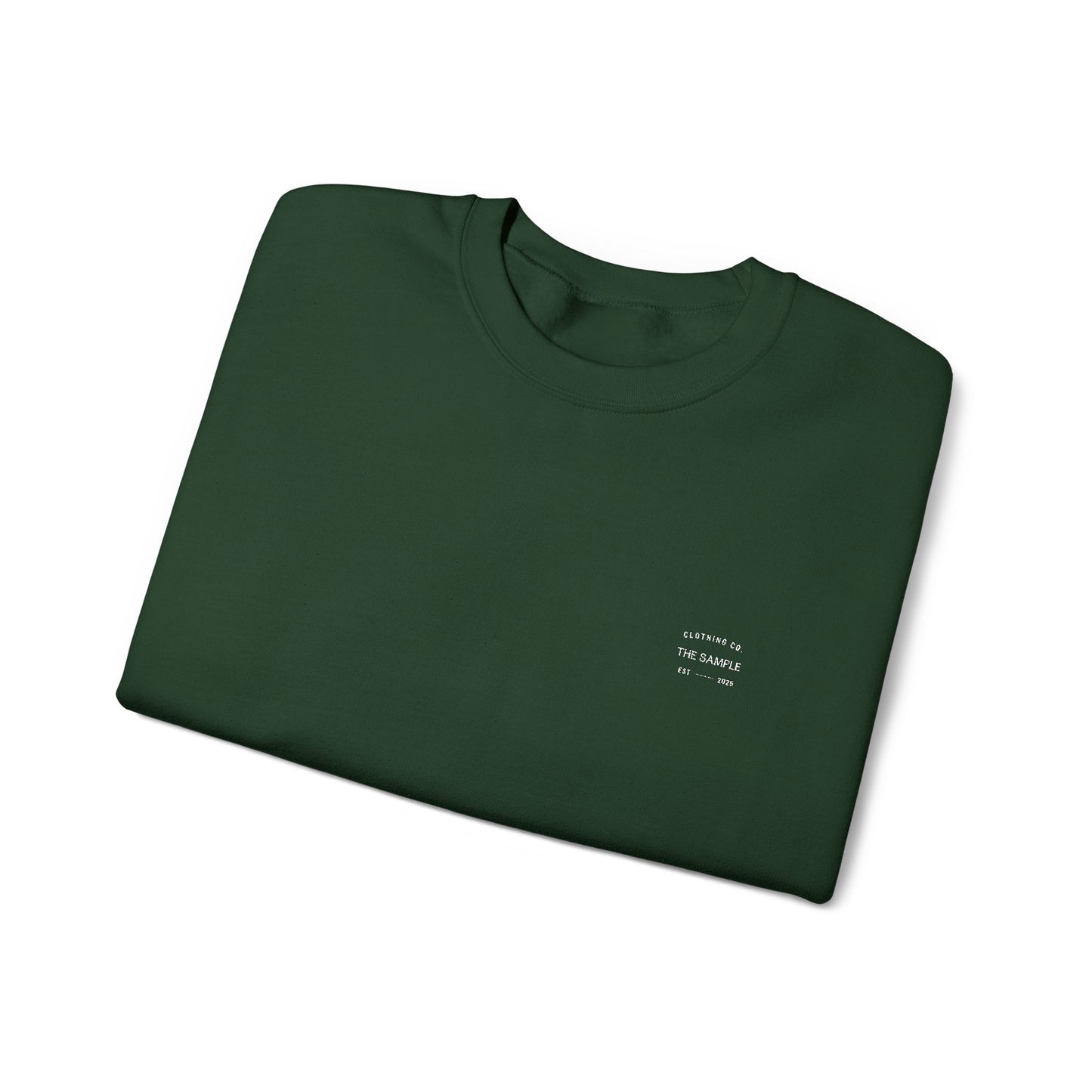 Crewneck Sweatshirt - “The Sample Clothing Co.” Design