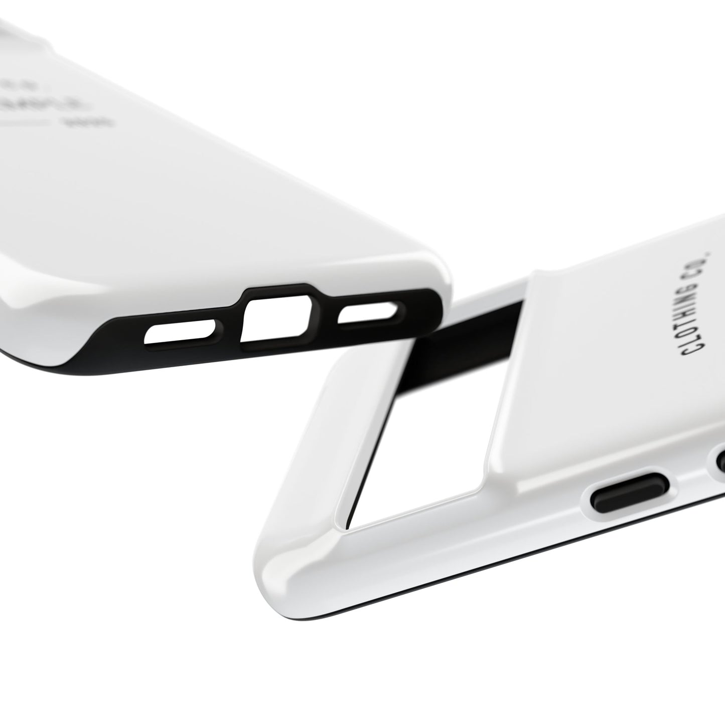 Durable Phone Case - “The Sample Clothing Co.” Design