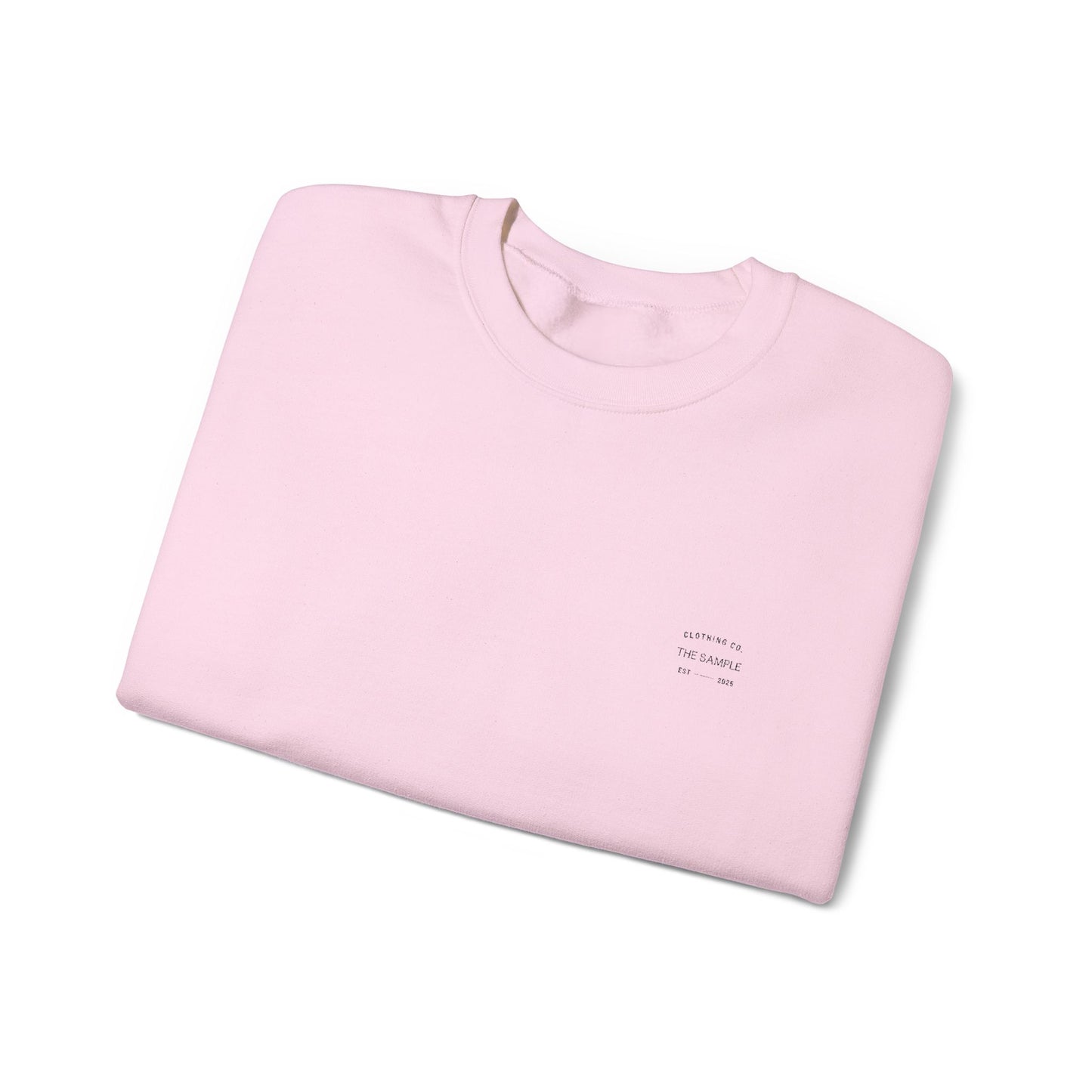 Crewneck Sweatshirt - “The Sample Clothing Co.” Design