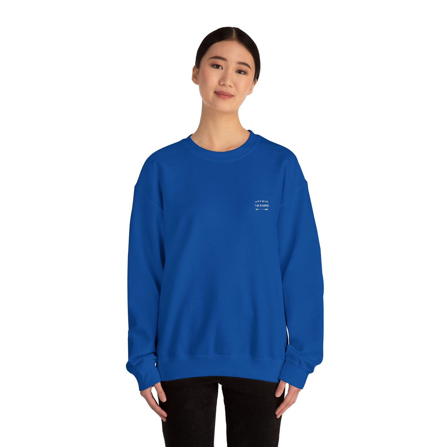 Crewneck Sweatshirt - “The Sample Clothing Co.” Design