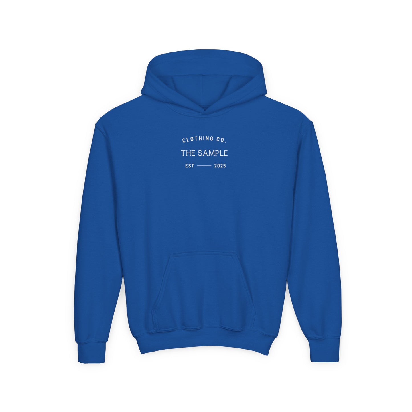 (Youth) Heavy Blend Hooded Sweatshirt - "Flight Crew" Design