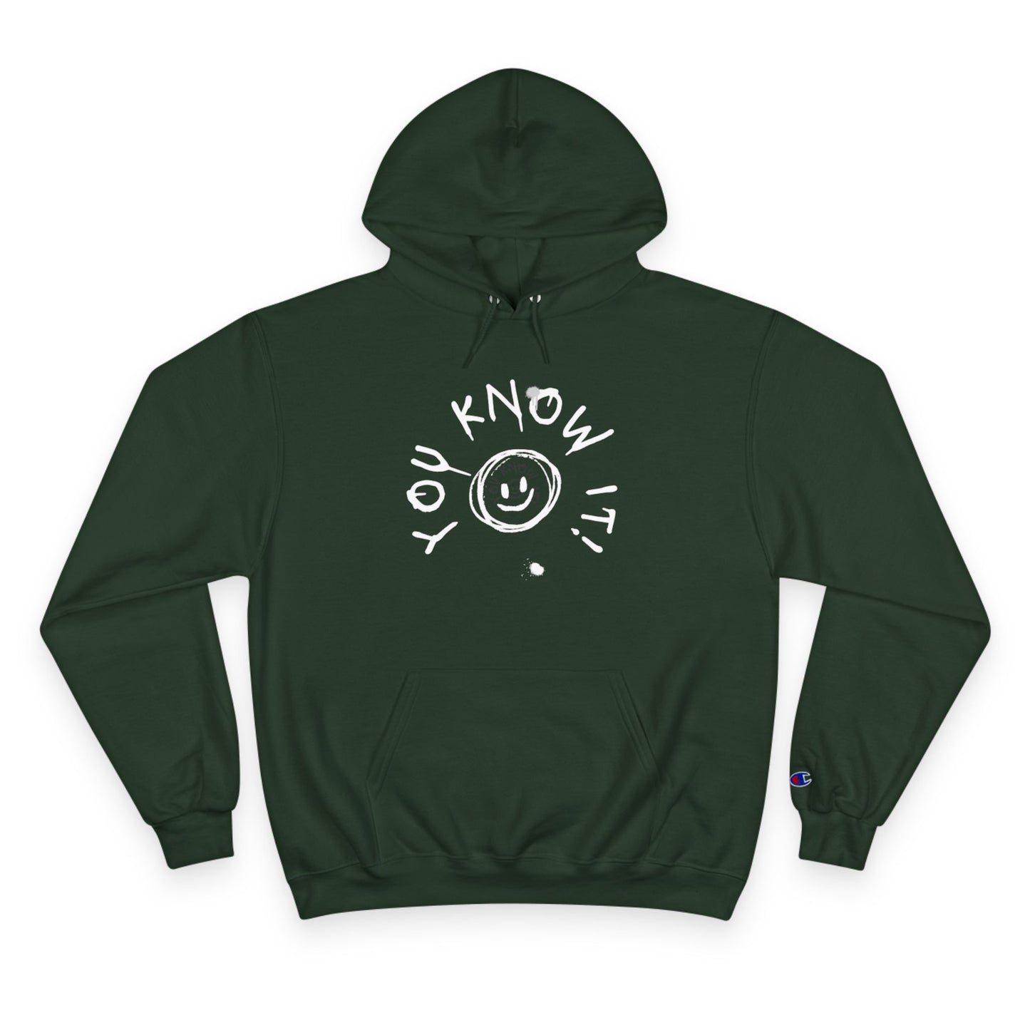 Champion Hoodie - 'You Know It!' Casual Sweatshirt for Everyday Comfort