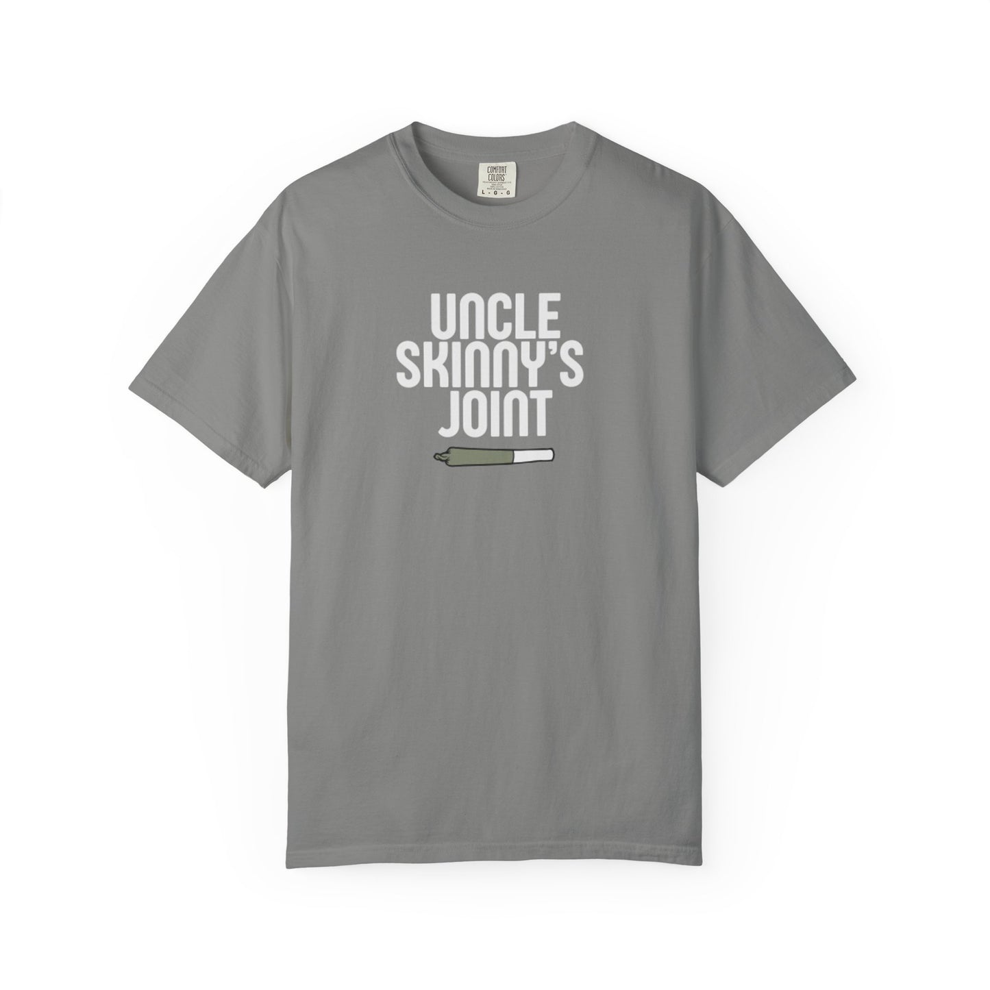 (Unisex) Comfortable Tee - “Uncle Skinny’s Joint” Design