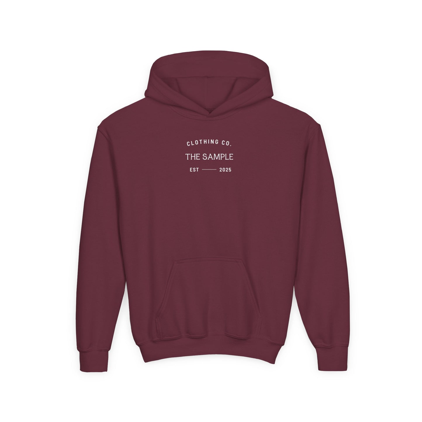 (Youth) Heavy Blend Hooded Sweatshirt - "Flight Crew" Design