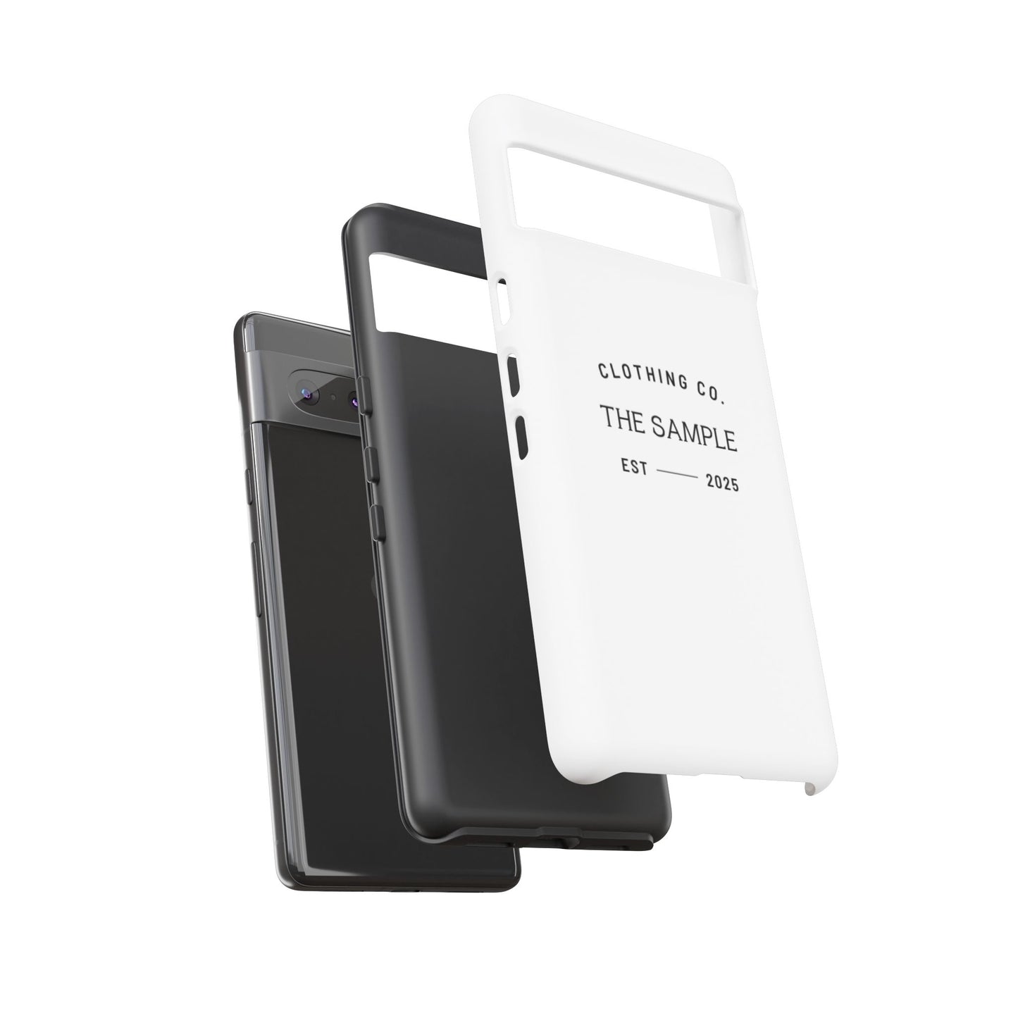 Durable Phone Case - “The Sample Clothing Co.” Design