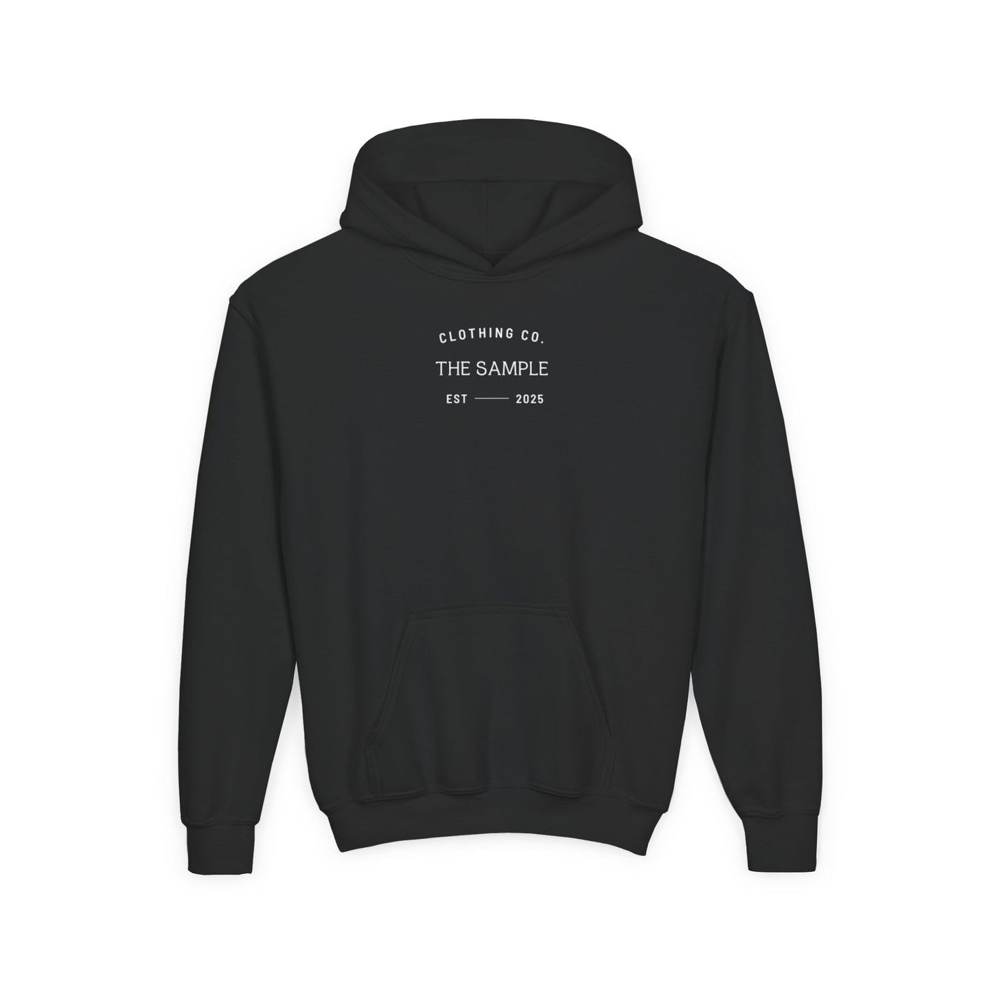 (Youth) Heavy Blend Hooded Sweatshirt - "Flight Crew" Design