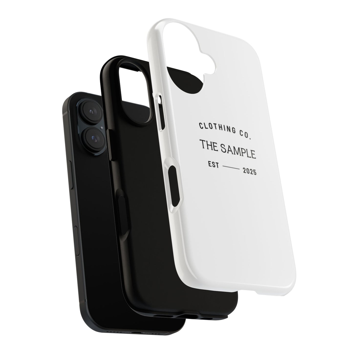 Durable Phone Case - “The Sample Clothing Co.” Design