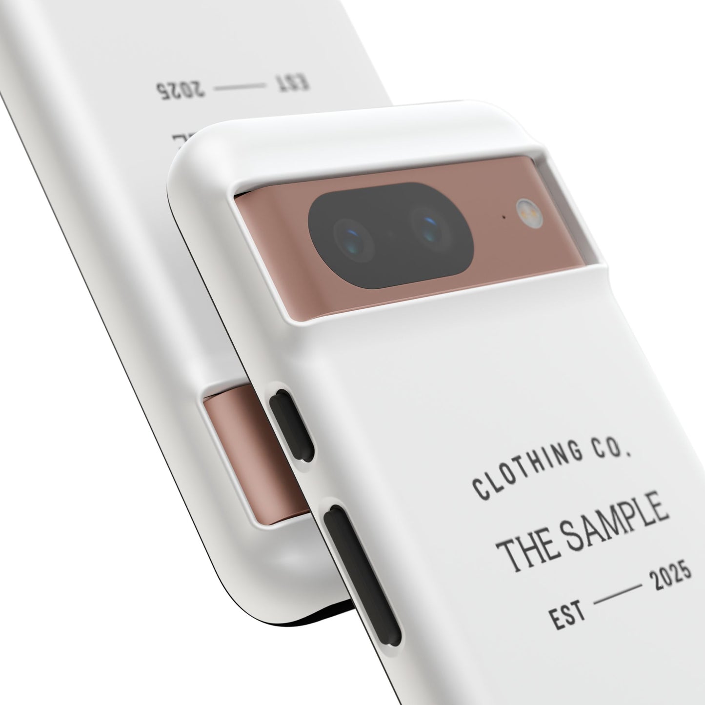 Durable Phone Case - “The Sample Clothing Co.” Design