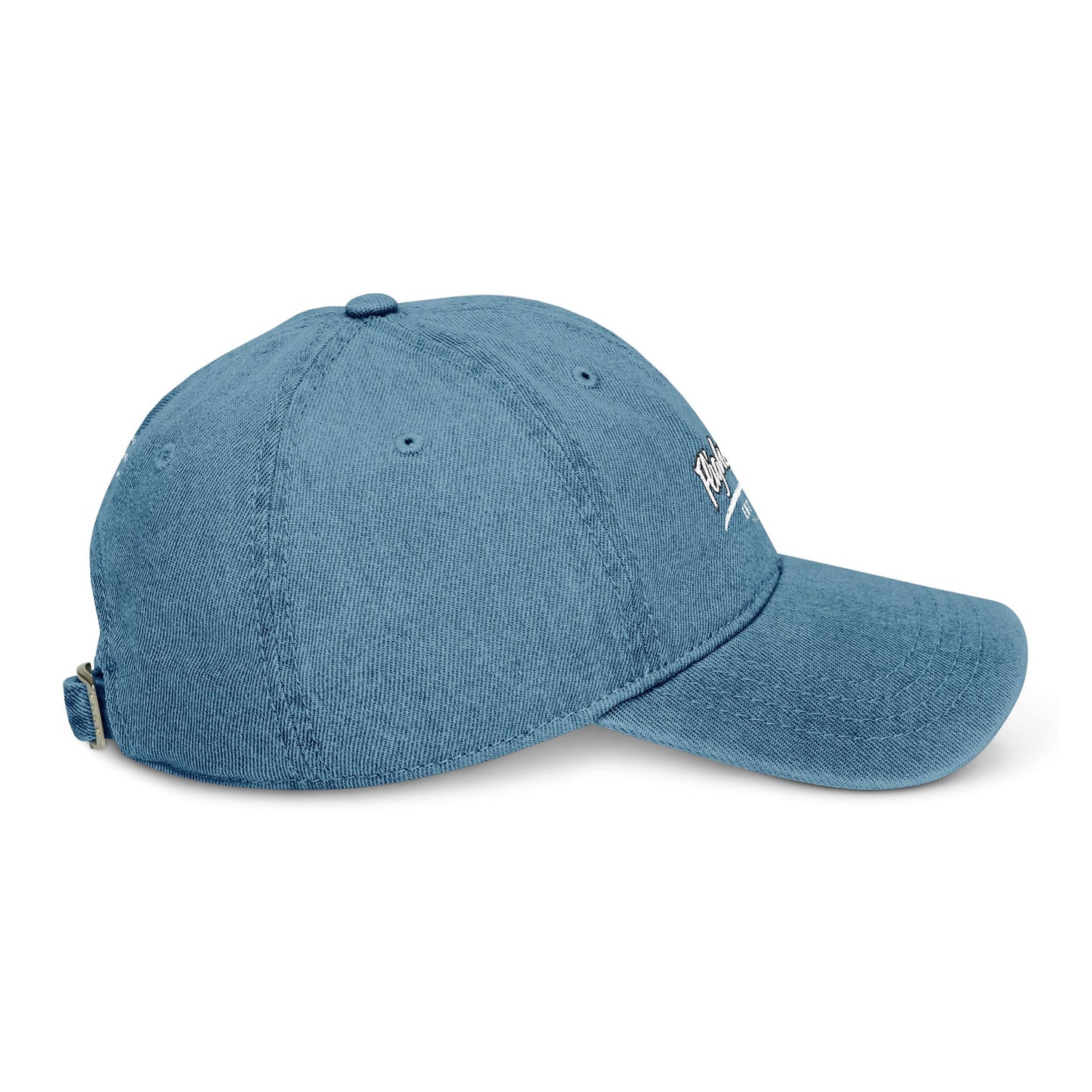 Unisex Embroidered Denim Hat - “Flight Crew ENT” Design