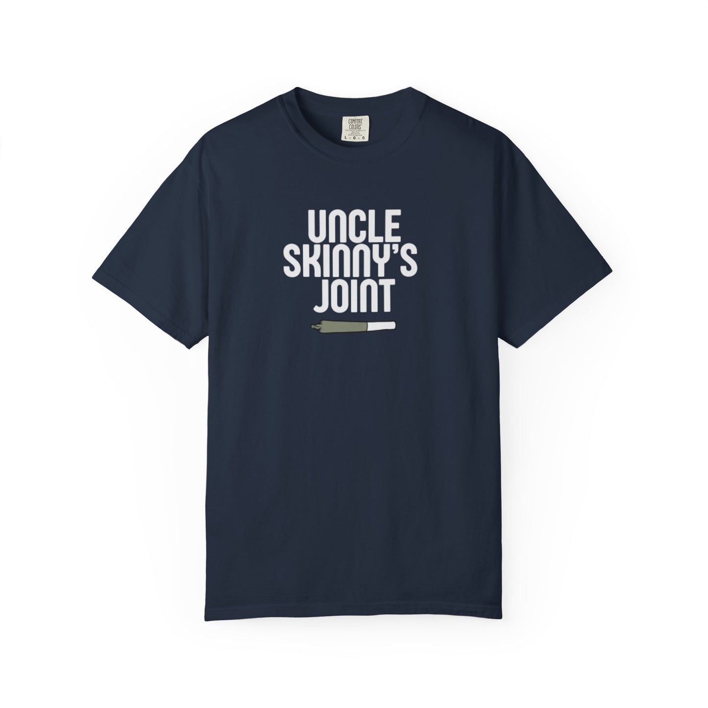 (Unisex) Comfortable Tee - “Uncle Skinny’s Joint” Design