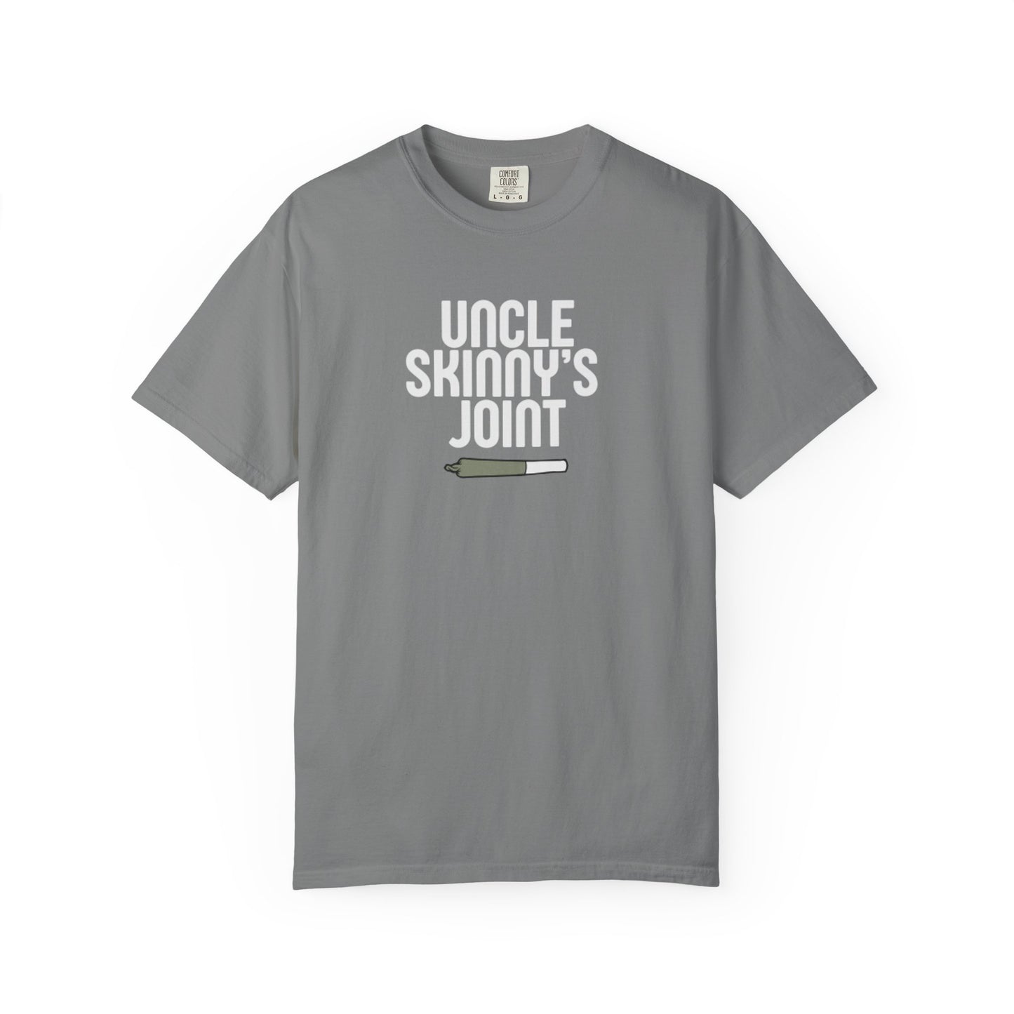 (Unisex) Comfortable Tee - “Uncle Skinny’s Joint” Design