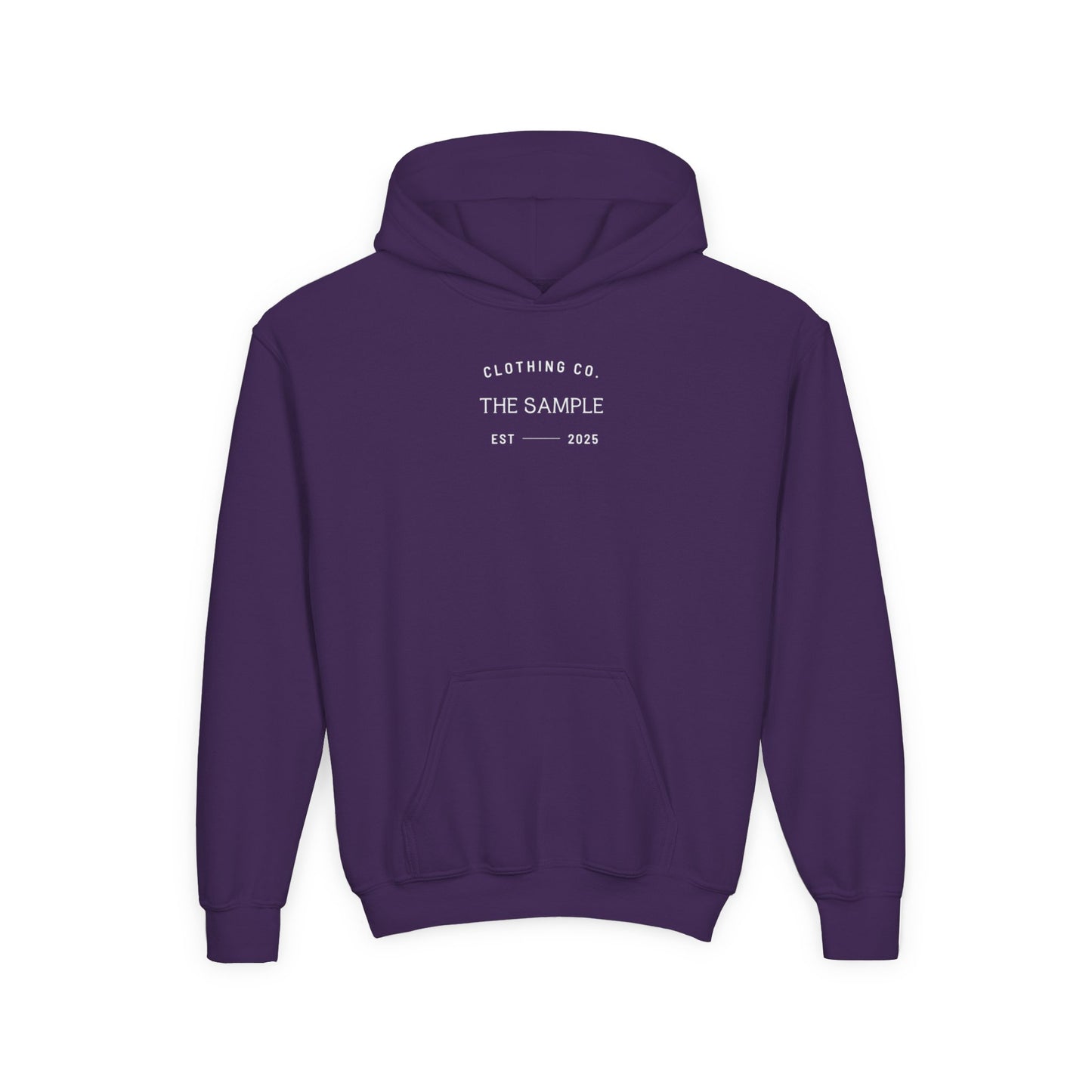 (Youth) Heavy Blend Hooded Sweatshirt - "Flight Crew" Design