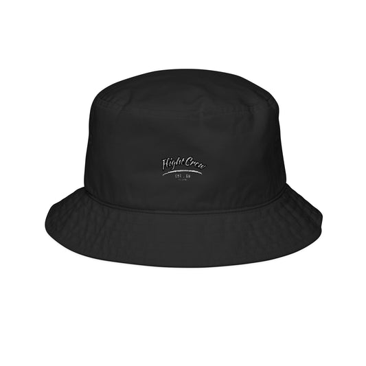 Embroidered Bucket Hat - "Flight Crew" Design