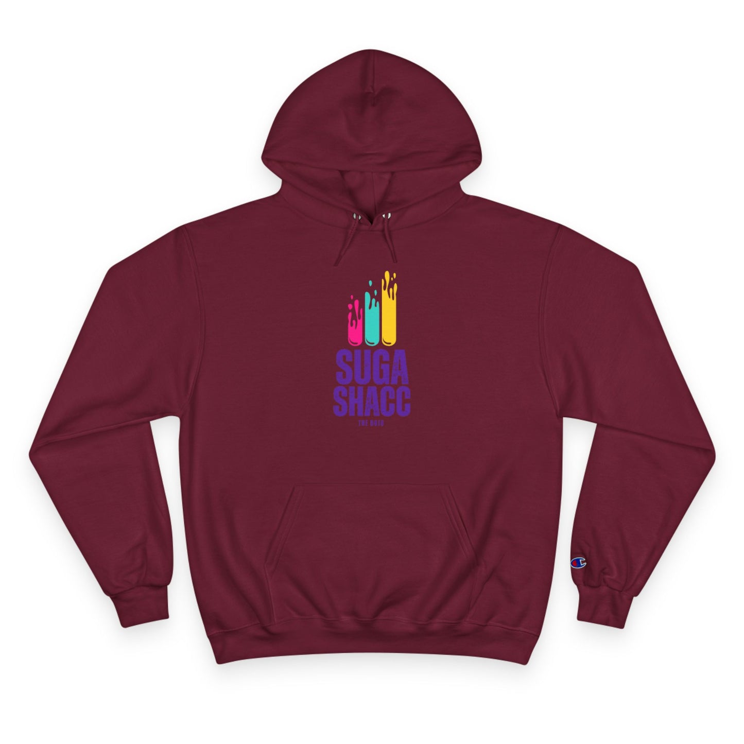 Champion Hoodie - "Suga Shacc" Design