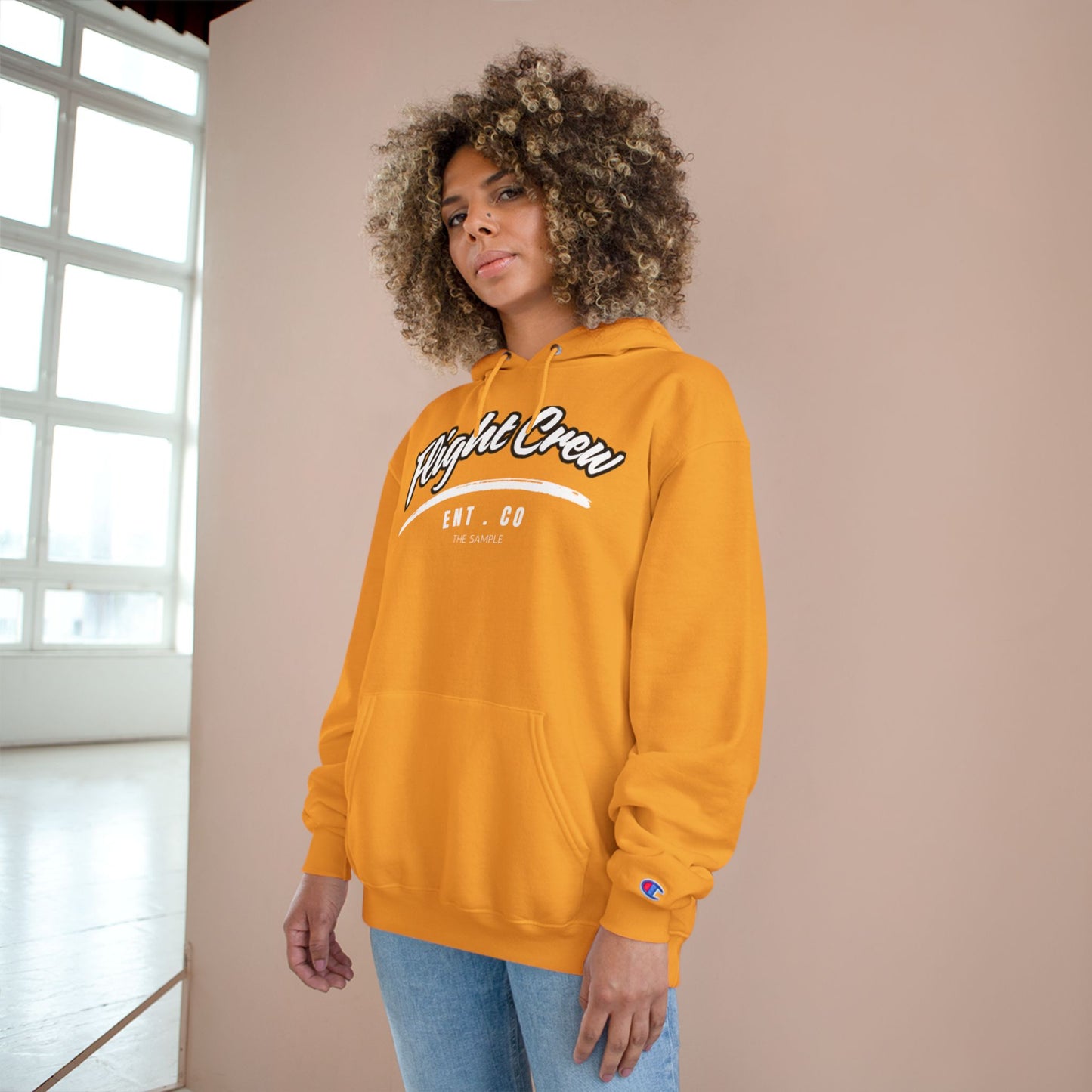 Champion Hoodie - "Flight Crew" Design