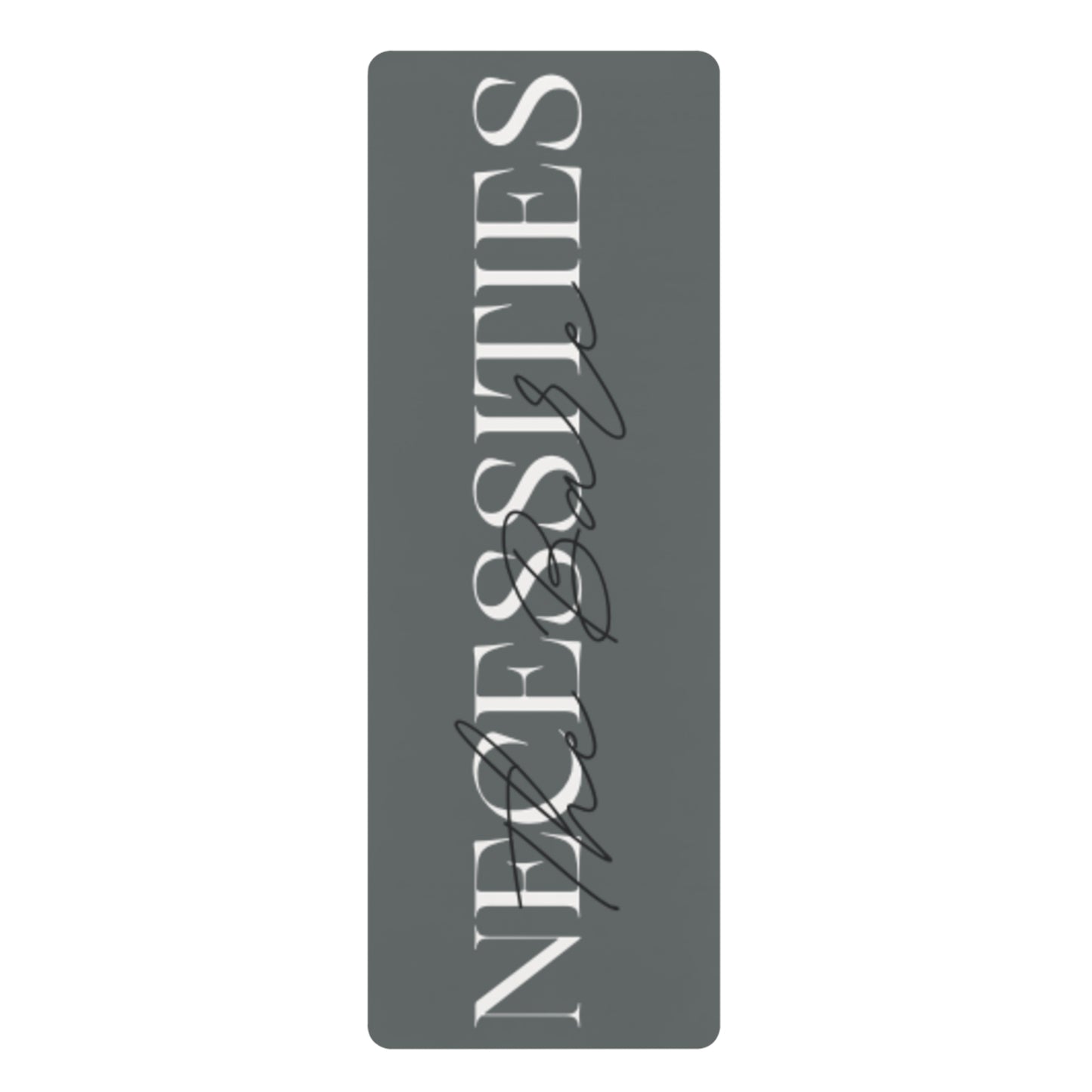 Rubber Yoga Mat - “The Bare Necessities” Design