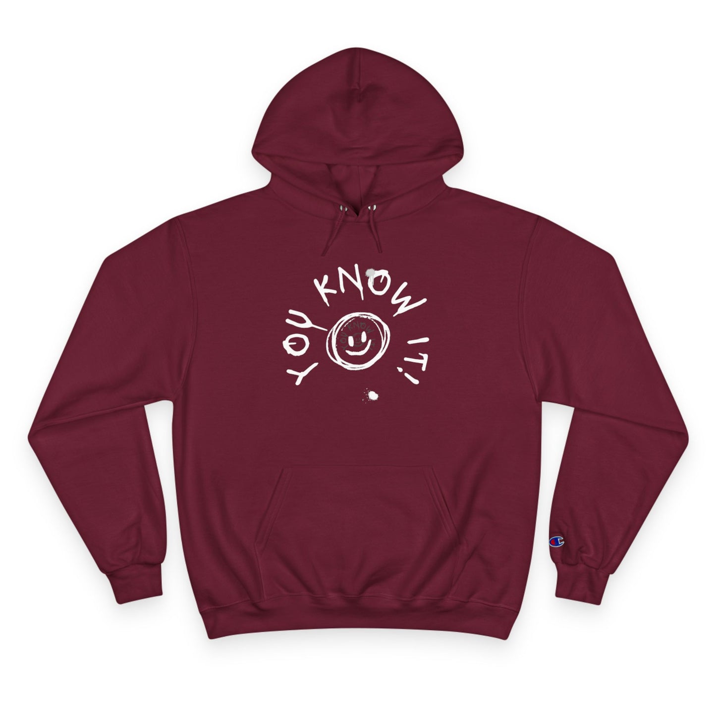 Champion Hoodie - 'You Know It!' Casual Sweatshirt for Everyday Comfort